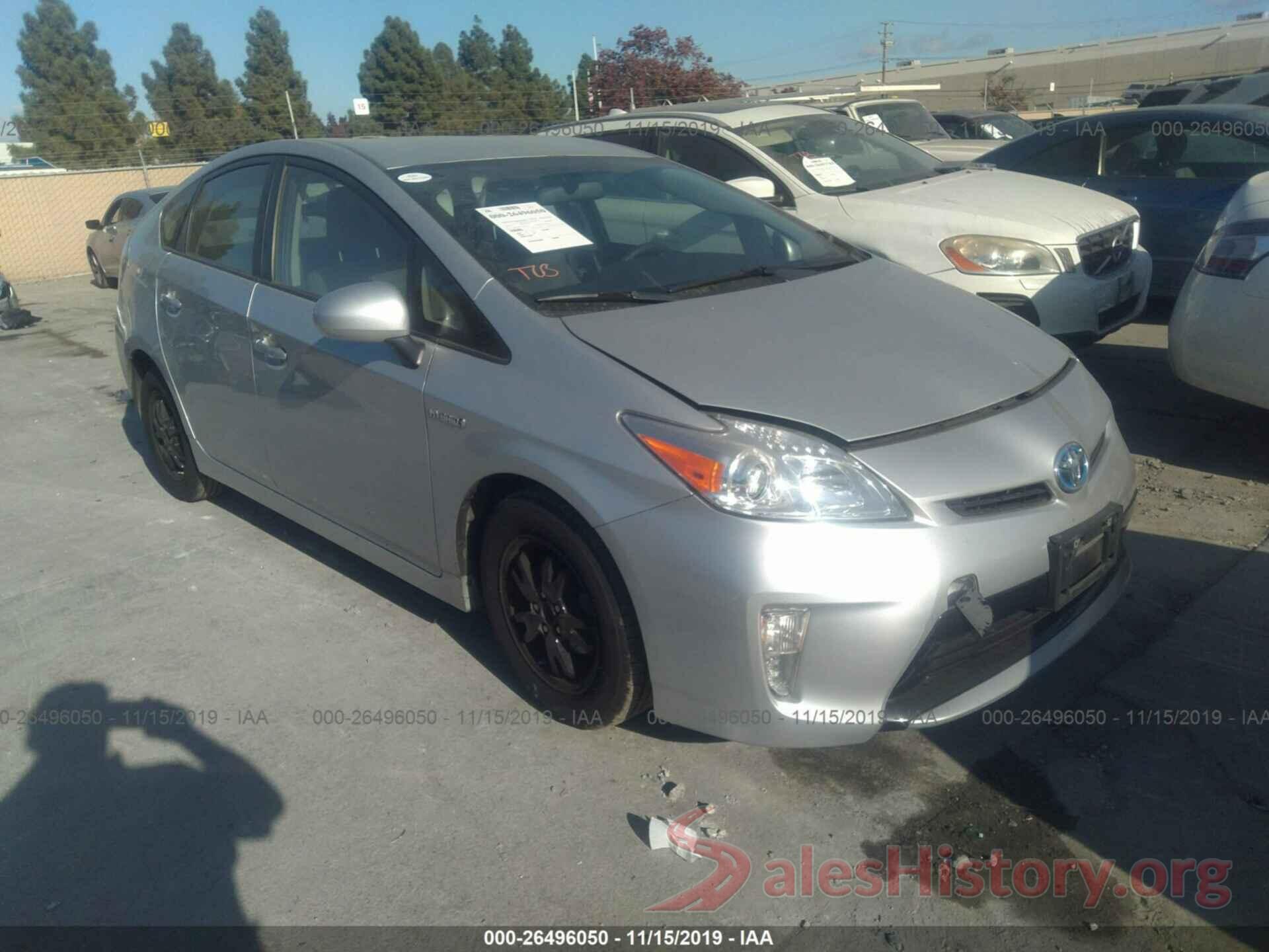 JTDKN3DU5F0462331 2015 TOYOTA PRIUS