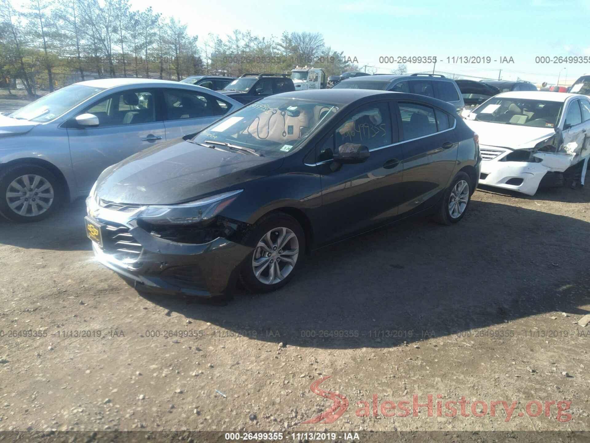 3G1BE6SM1KS581090 2019 CHEVROLET CRUZE