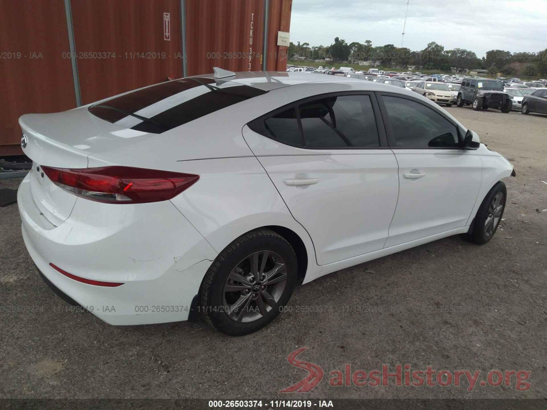 5NPD84LF0JH234497 2018 HYUNDAI ELANTRA