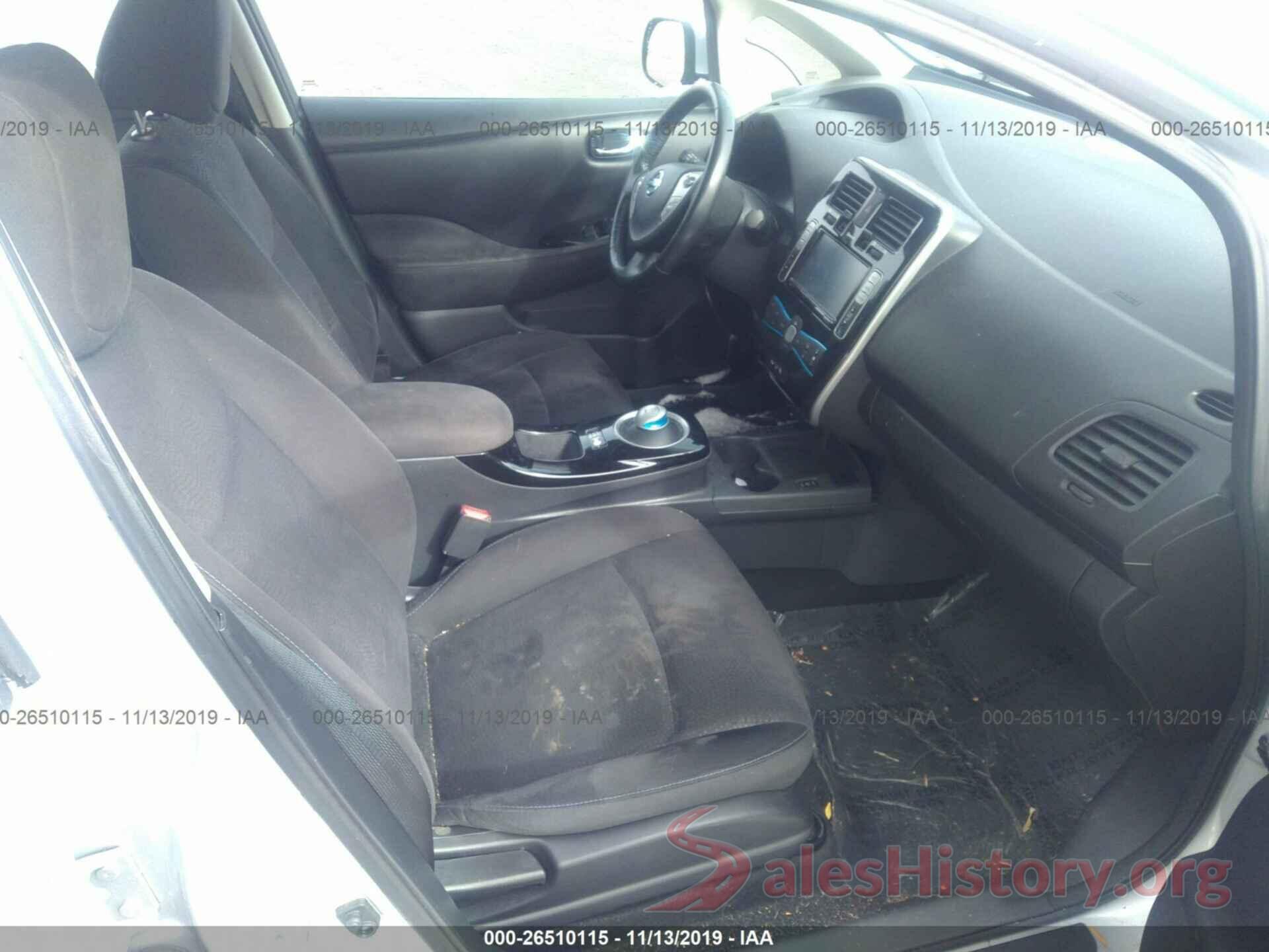 1N4AZ0CP5EC332093 2014 NISSAN LEAF