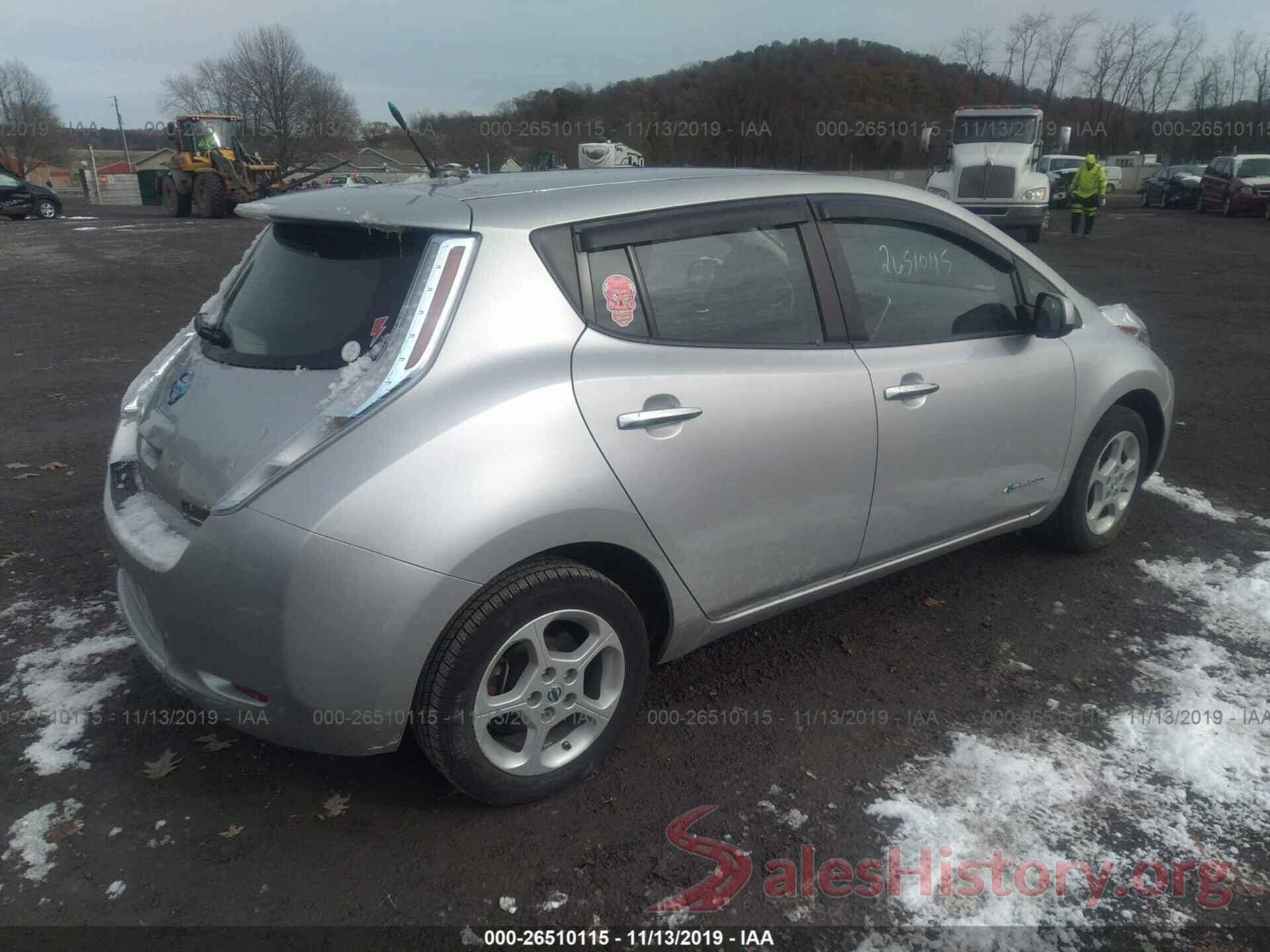 1N4AZ0CP5EC332093 2014 NISSAN LEAF