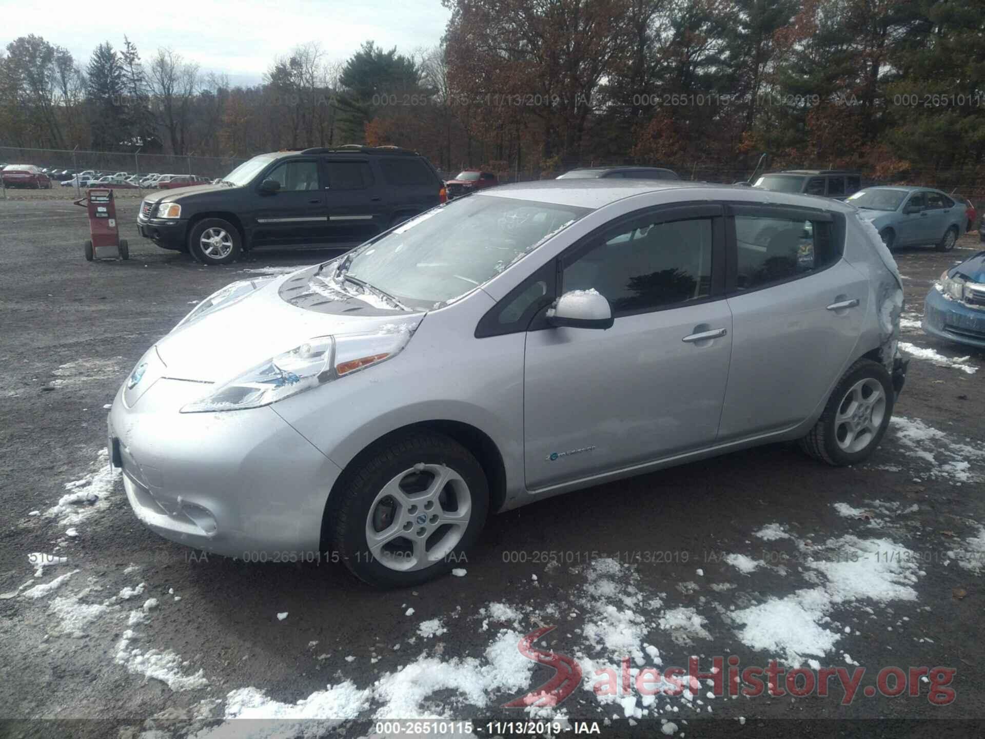 1N4AZ0CP5EC332093 2014 NISSAN LEAF