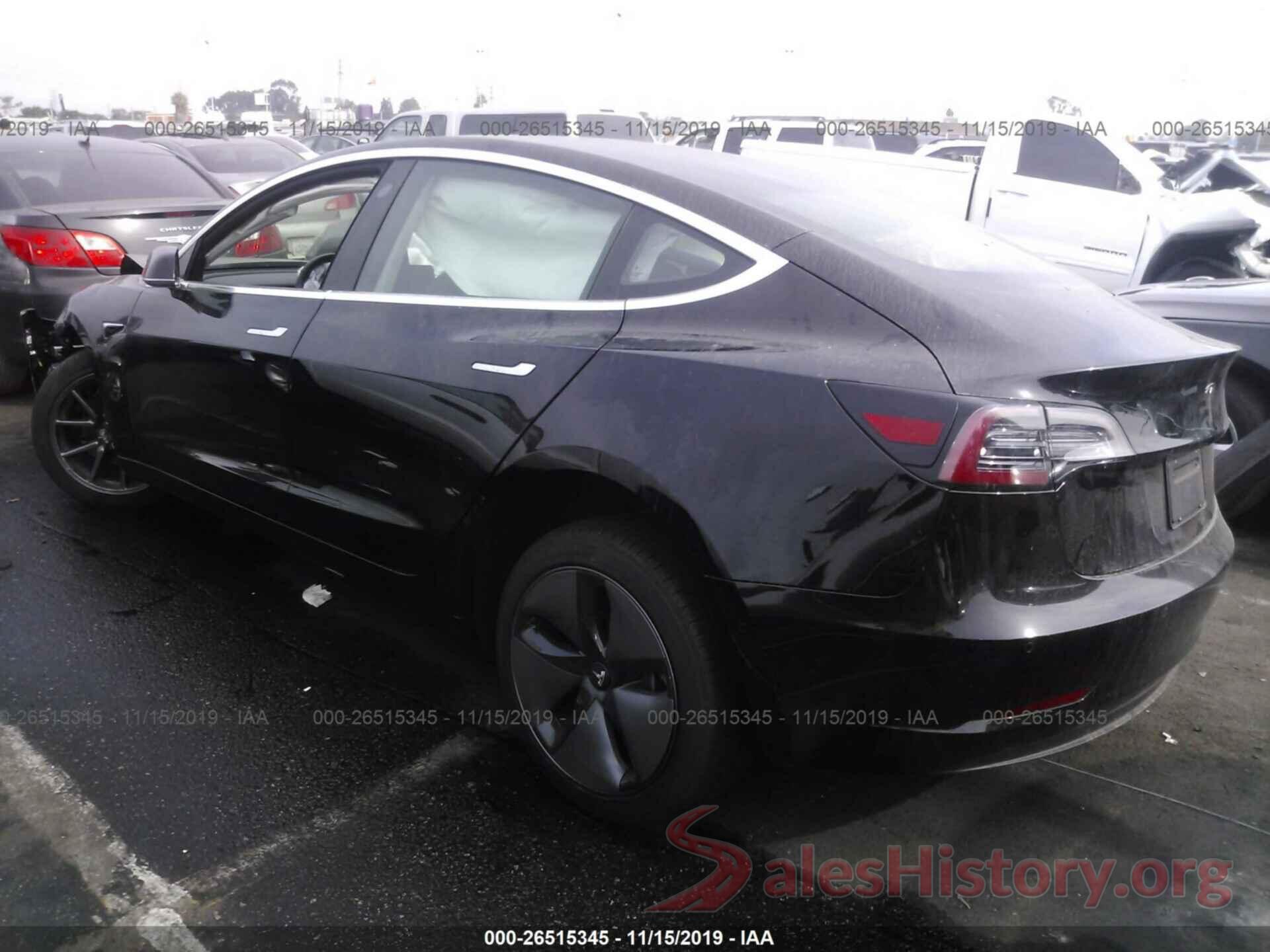 5YJ3E1EA0KF316864 2019 TESLA MODEL 3