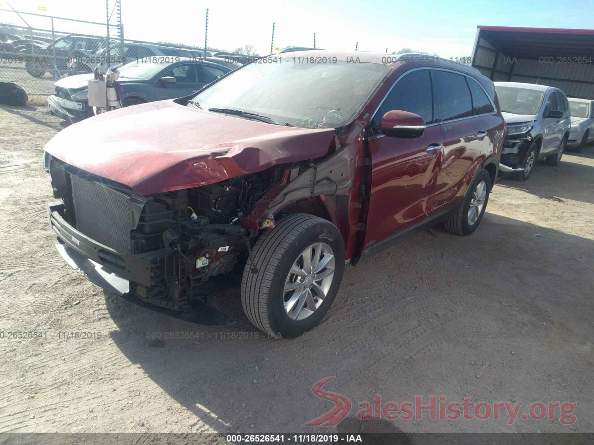 5XYPGDA30JG361475 2018 KIA SORENTO