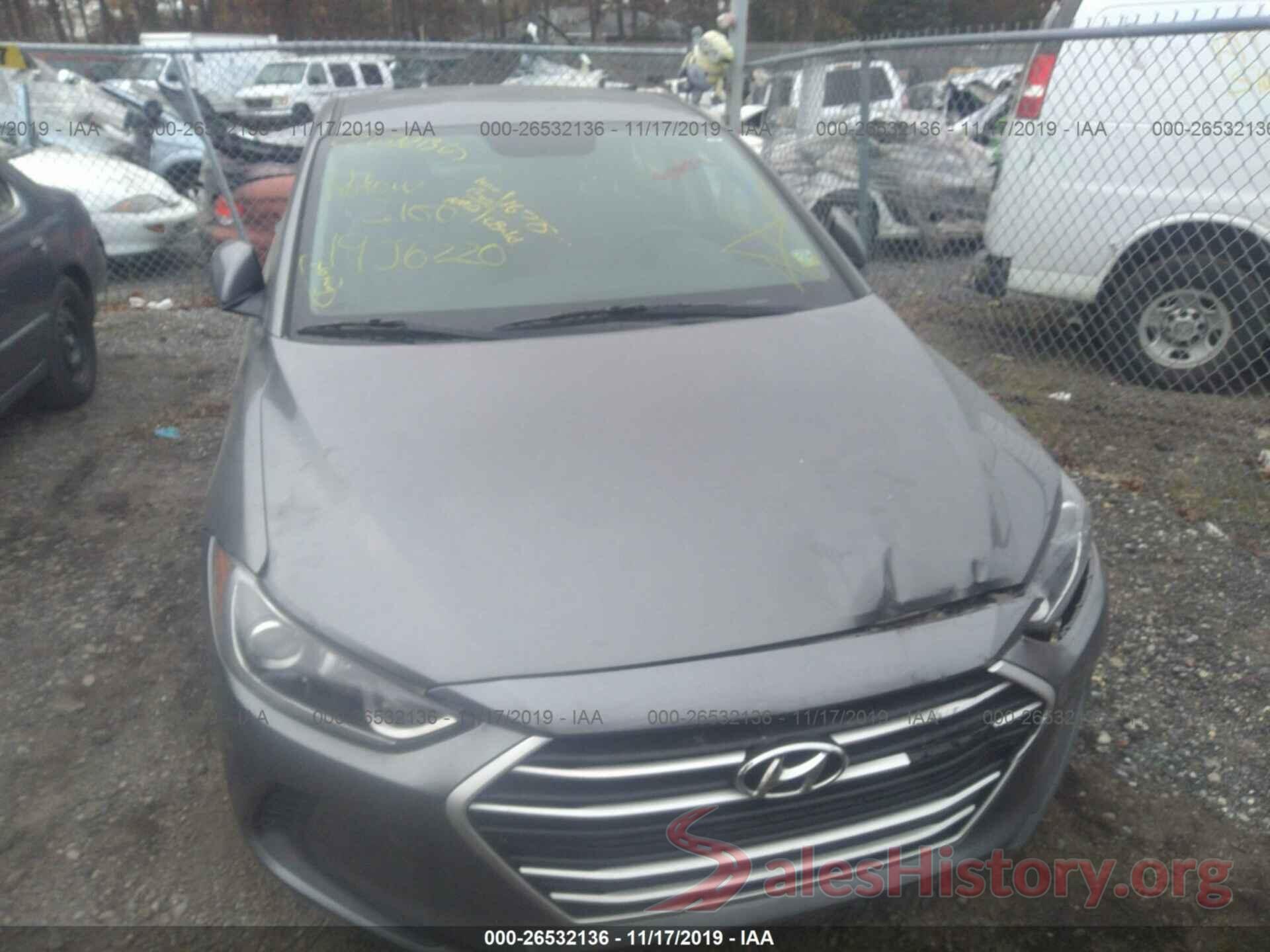 5NPD84LF5JH342100 2018 Hyundai Elantra