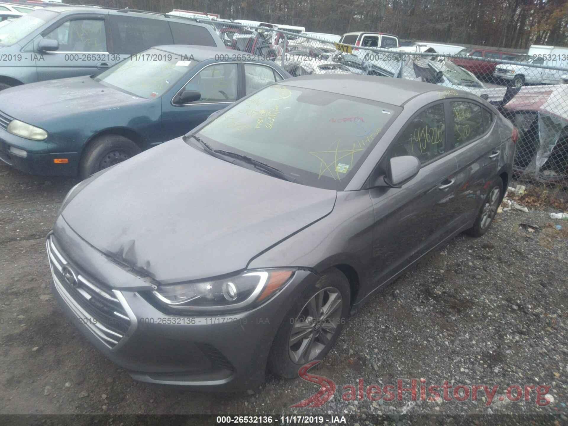 5NPD84LF5JH342100 2018 Hyundai Elantra