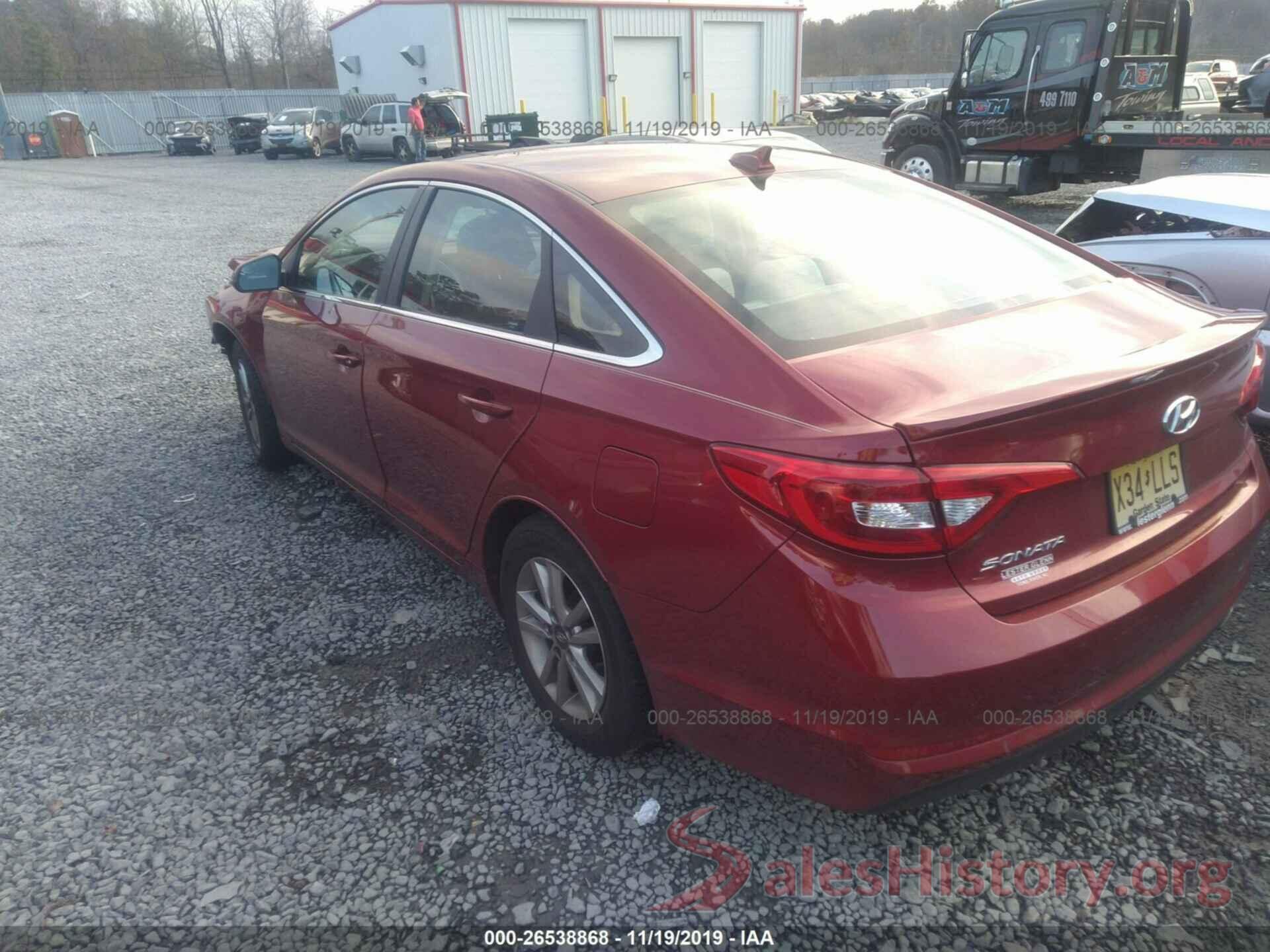 5NPE24AF9GH431198 2016 HYUNDAI SONATA