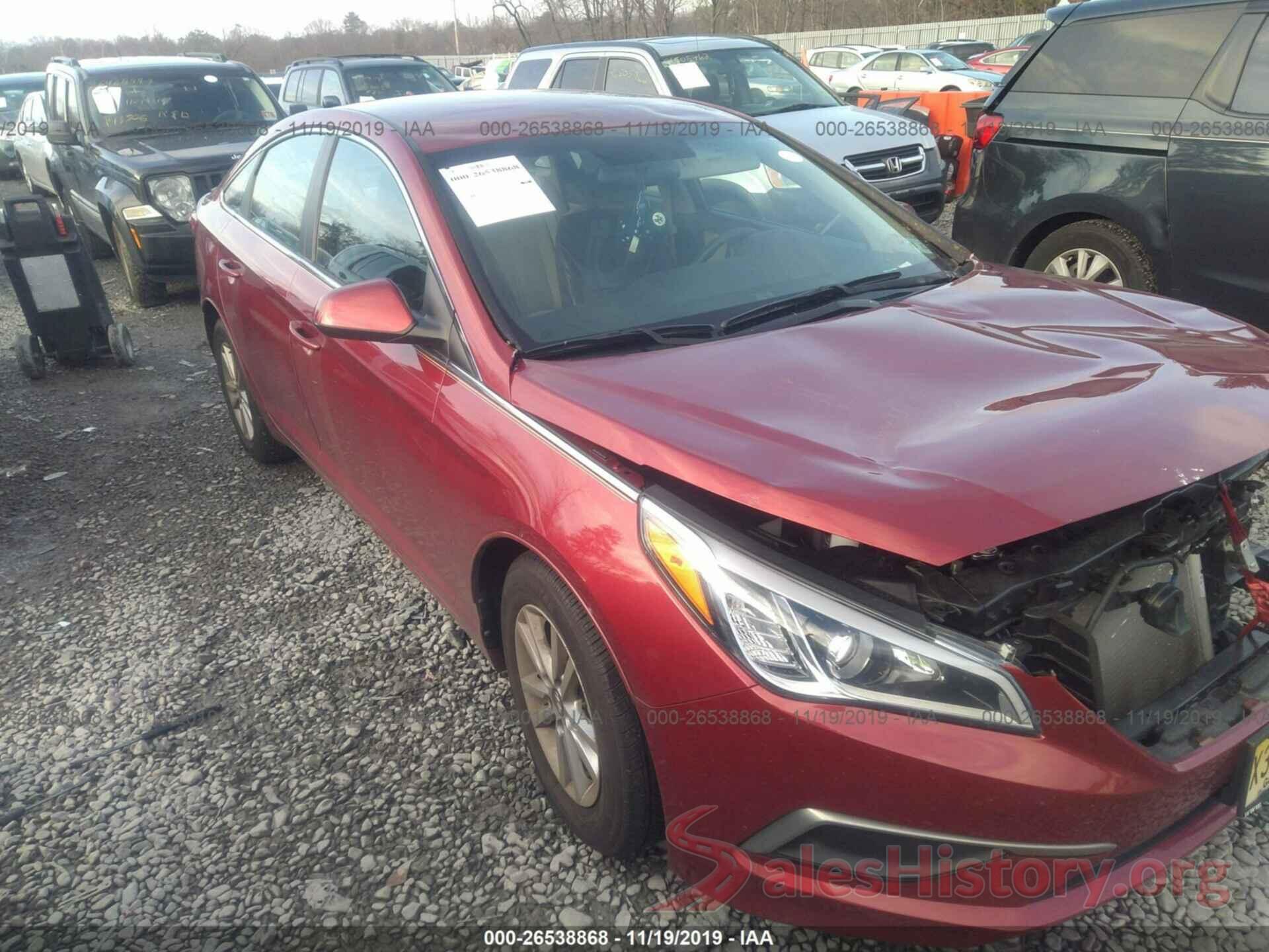 5NPE24AF9GH431198 2016 HYUNDAI SONATA