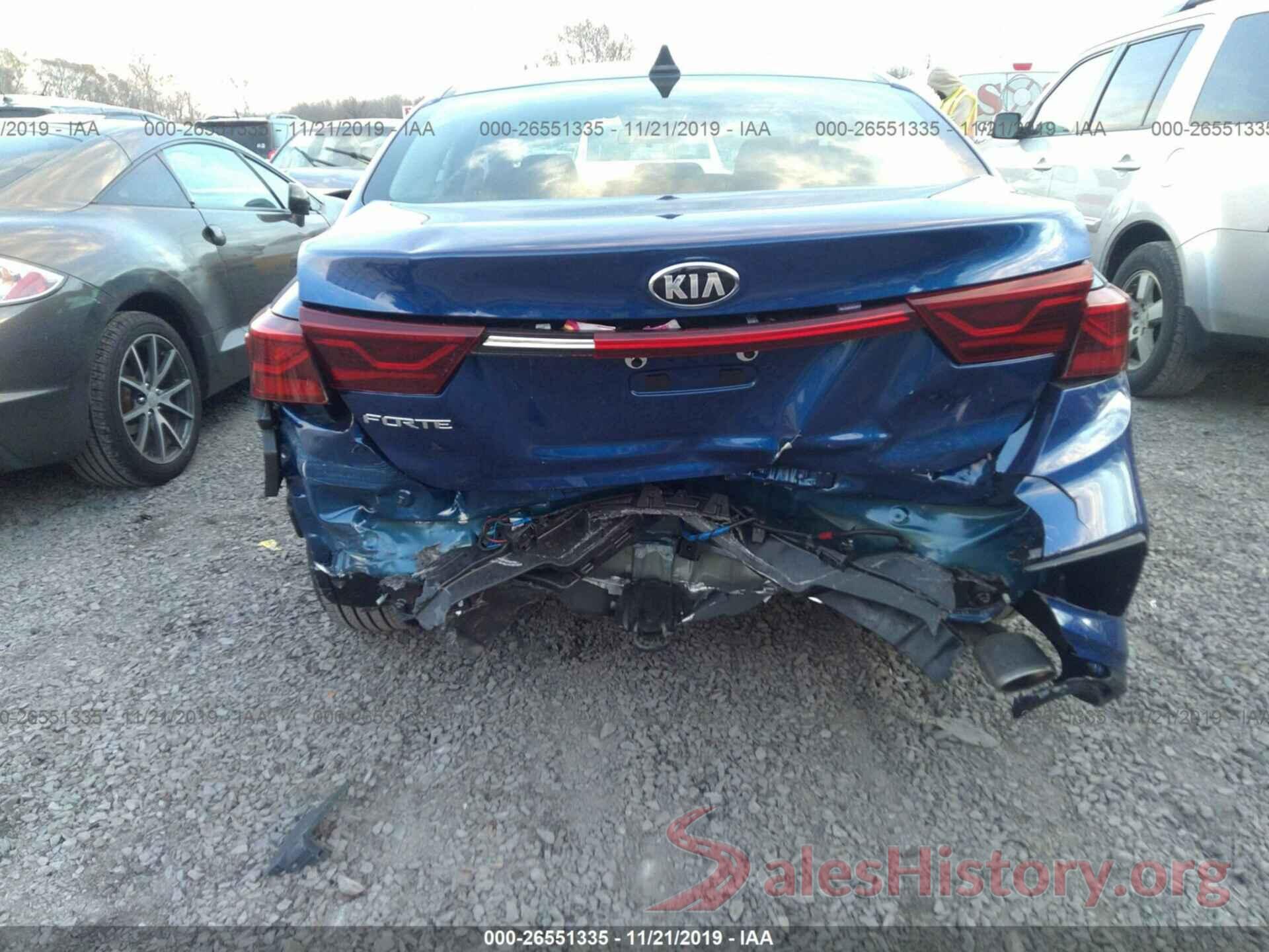 3KPF34AD4KE119528 2019 KIA FORTE