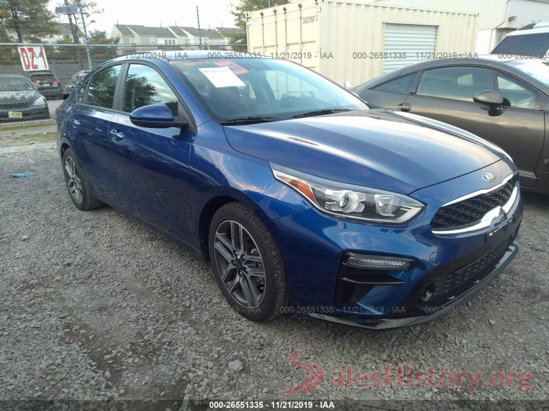 3KPF34AD4KE119528 2019 KIA FORTE