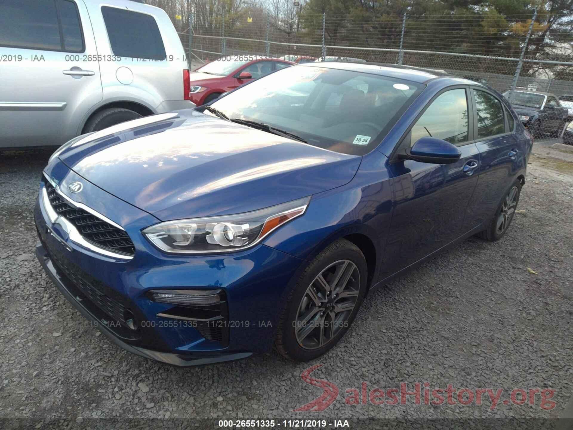 3KPF34AD4KE119528 2019 KIA FORTE