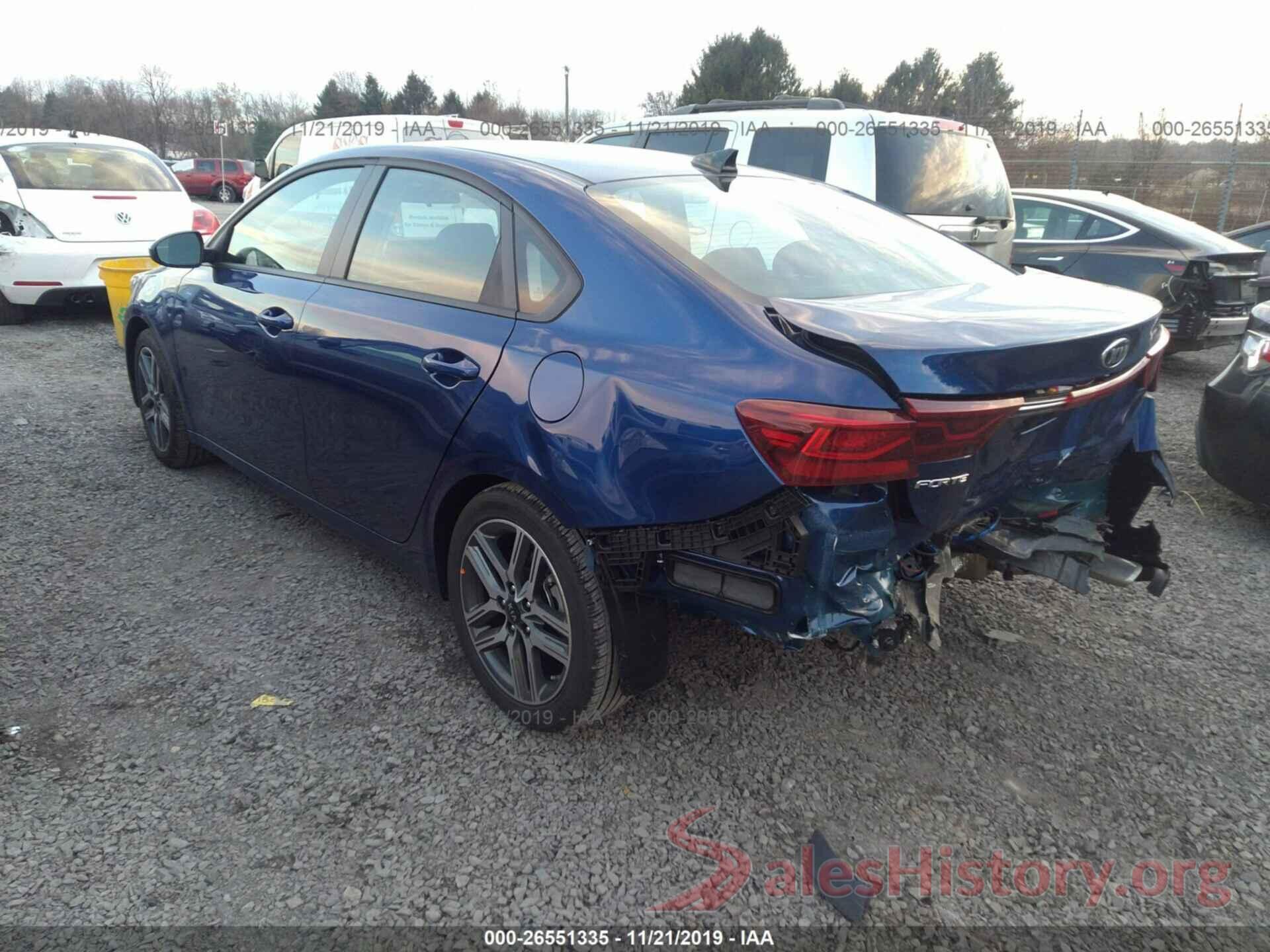 3KPF34AD4KE119528 2019 KIA FORTE