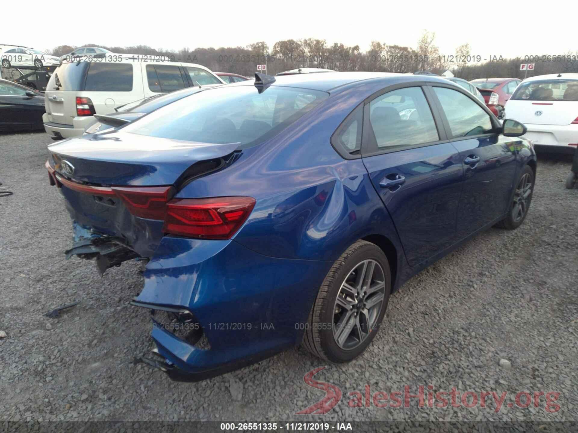 3KPF34AD4KE119528 2019 KIA FORTE