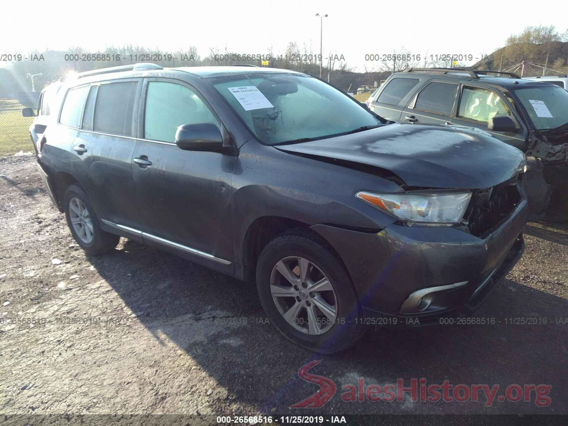 5TDBK3EHXDS214225 2013 TOYOTA HIGHLANDER