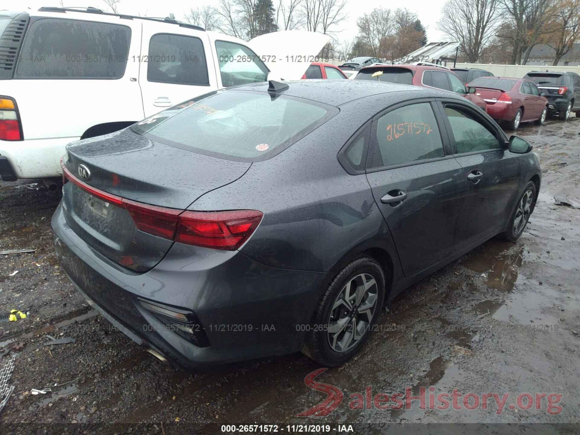 3KPF24AD8KE010296 2019 KIA FORTE