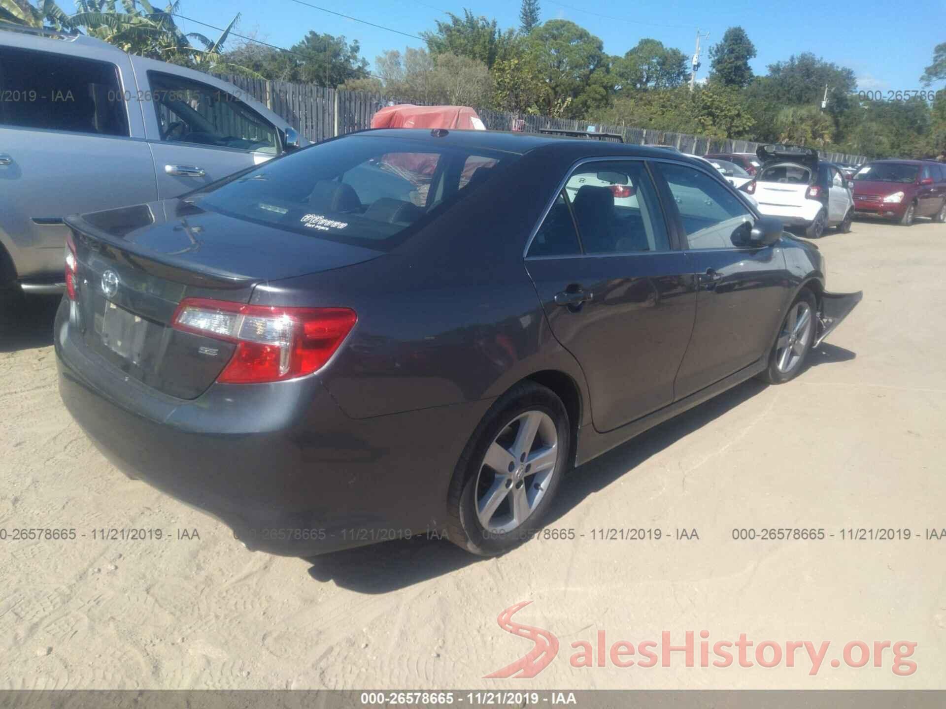 4T1BF1FK9DU228000 2013 TOYOTA CAMRY