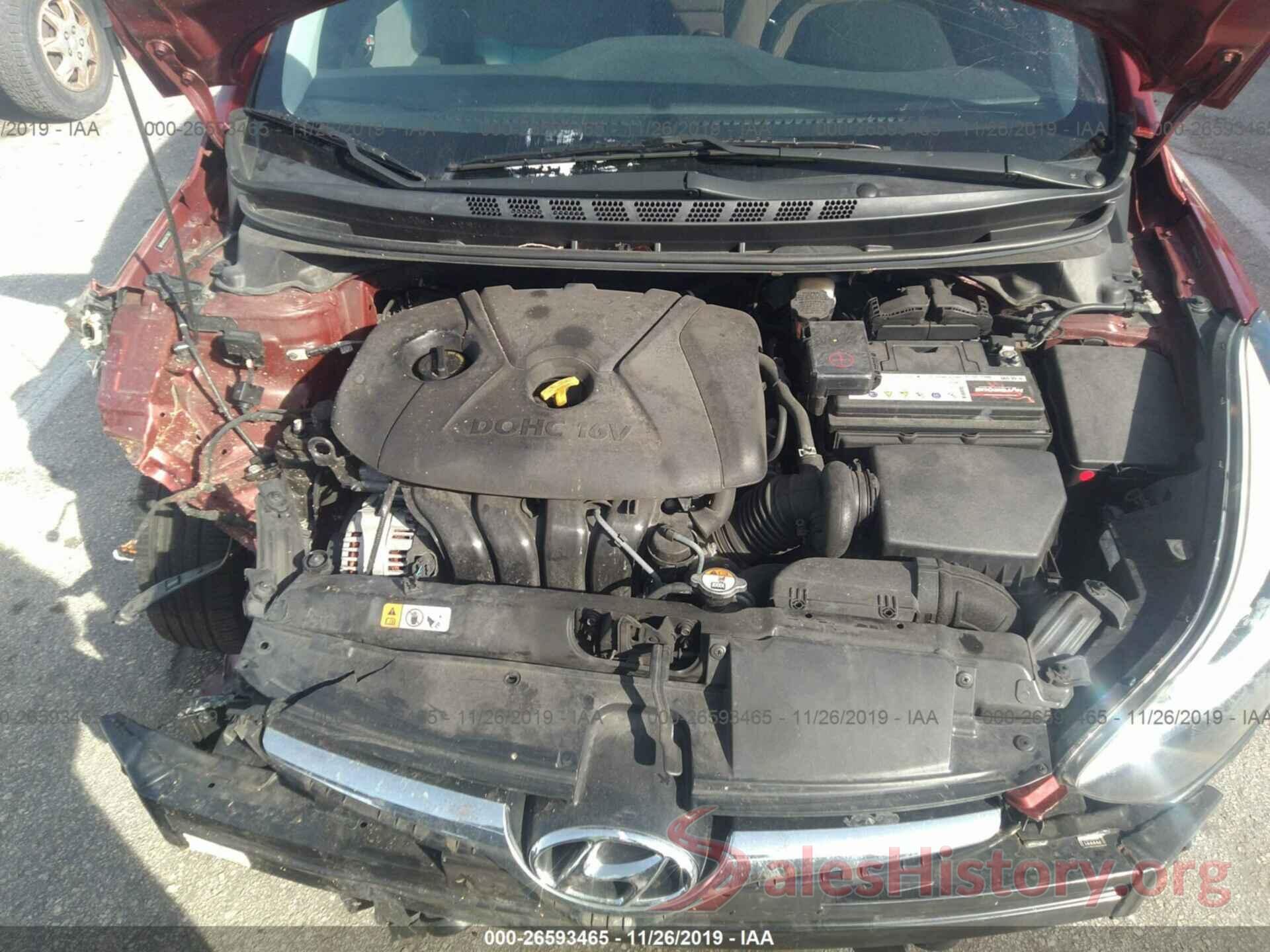 5NPDH4AE0GH775617 2016 Hyundai Elantra