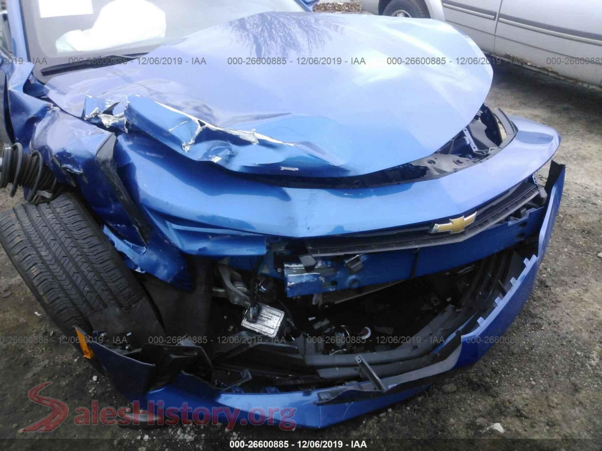 2017 CHEVROLET CAMARO VIN 1G1FB1RX3H0158606, rear passenger side