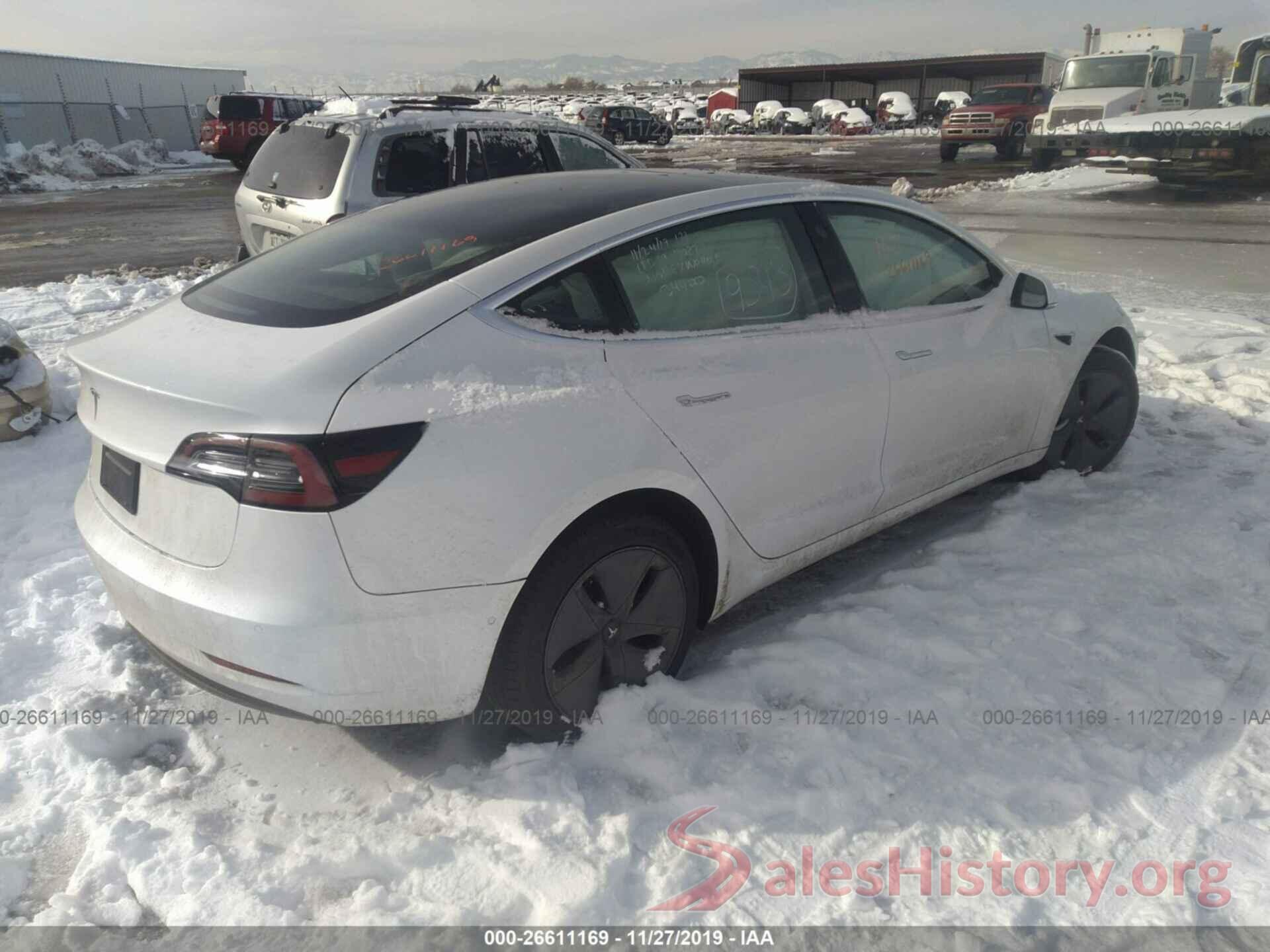 5YJ3E1EA3KF485096 2019 TESLA MODEL 3