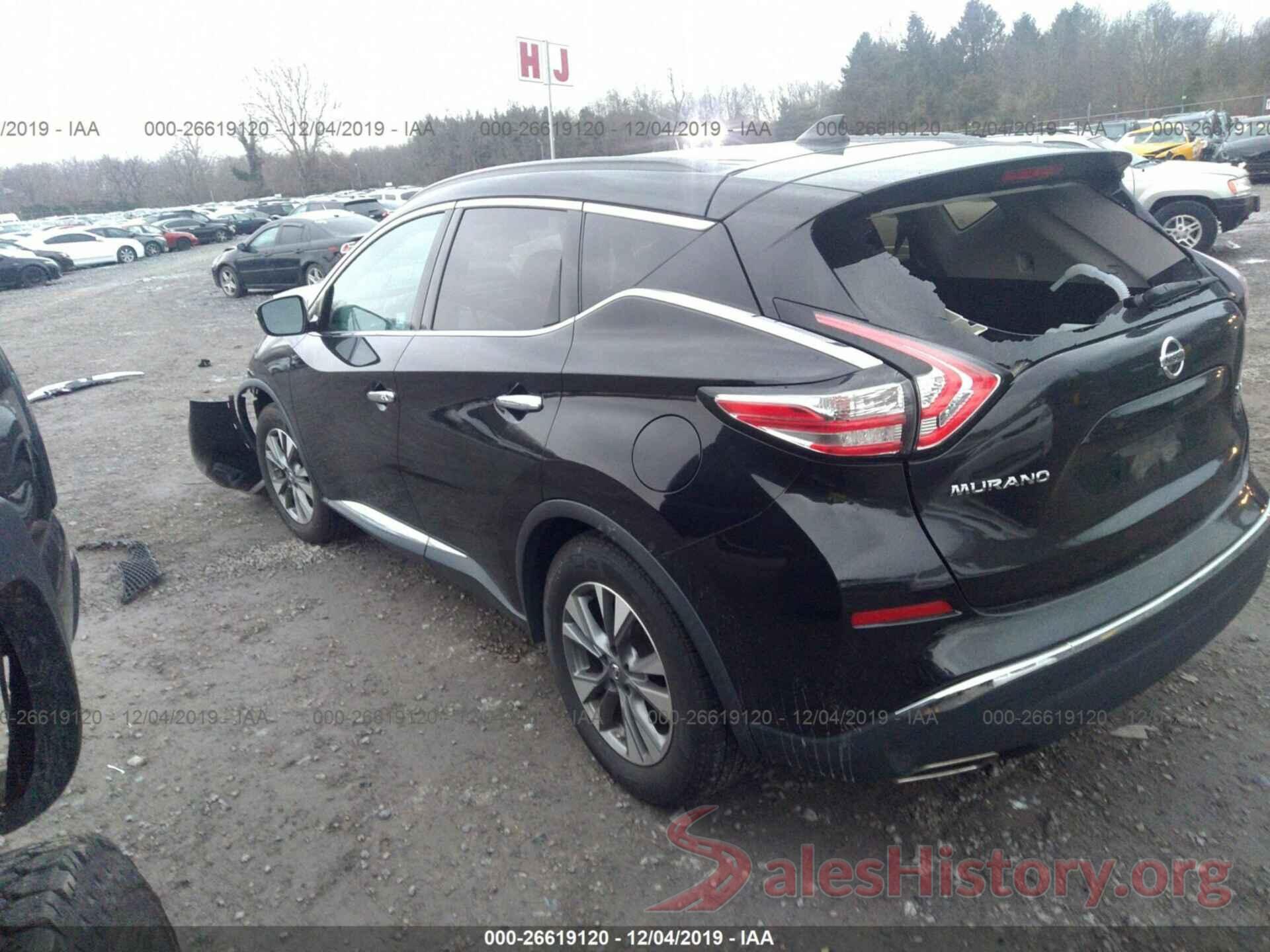 5N1AZ2MH2HN105882 2017 NISSAN MURANO