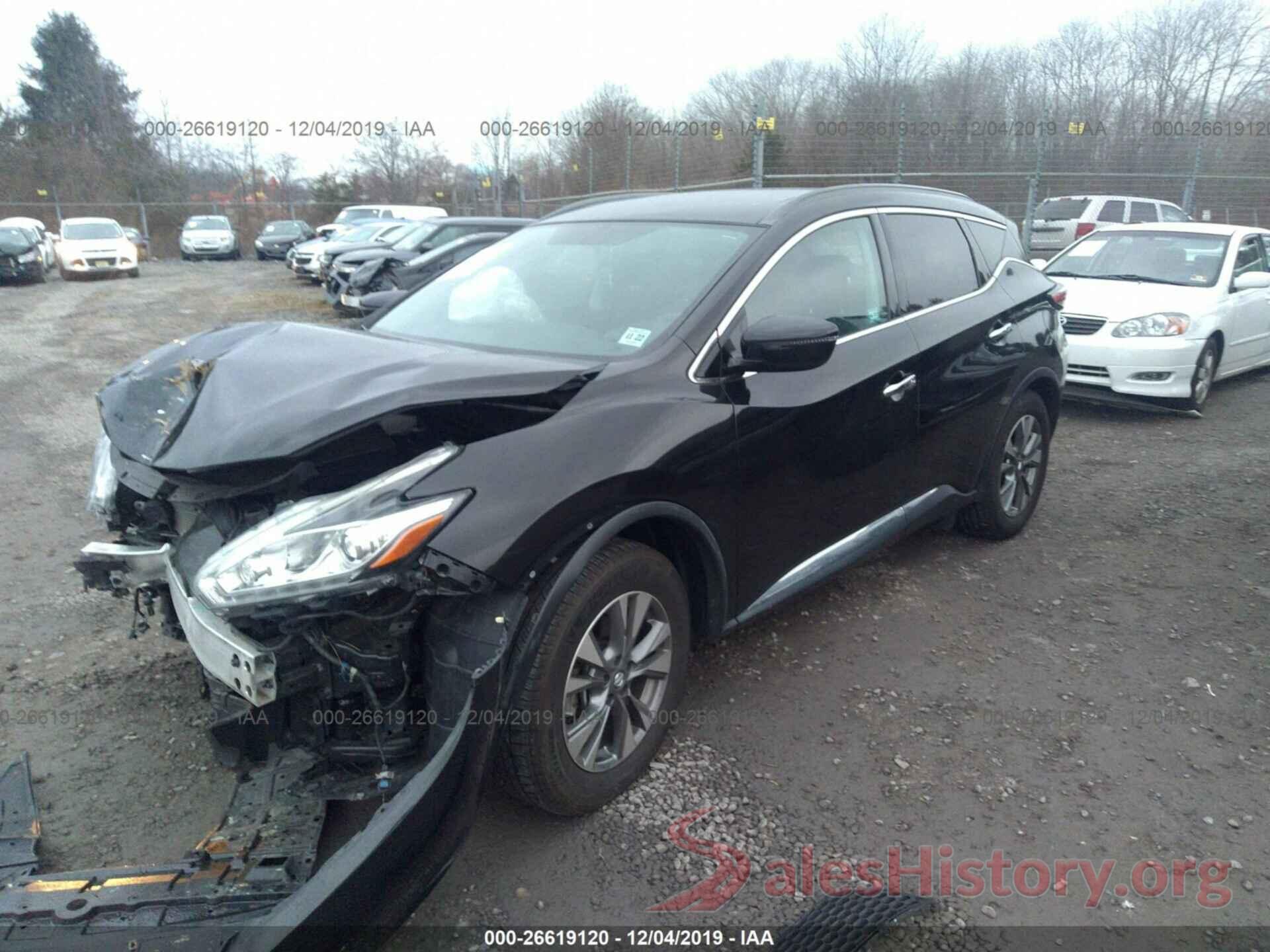 5N1AZ2MH2HN105882 2017 NISSAN MURANO