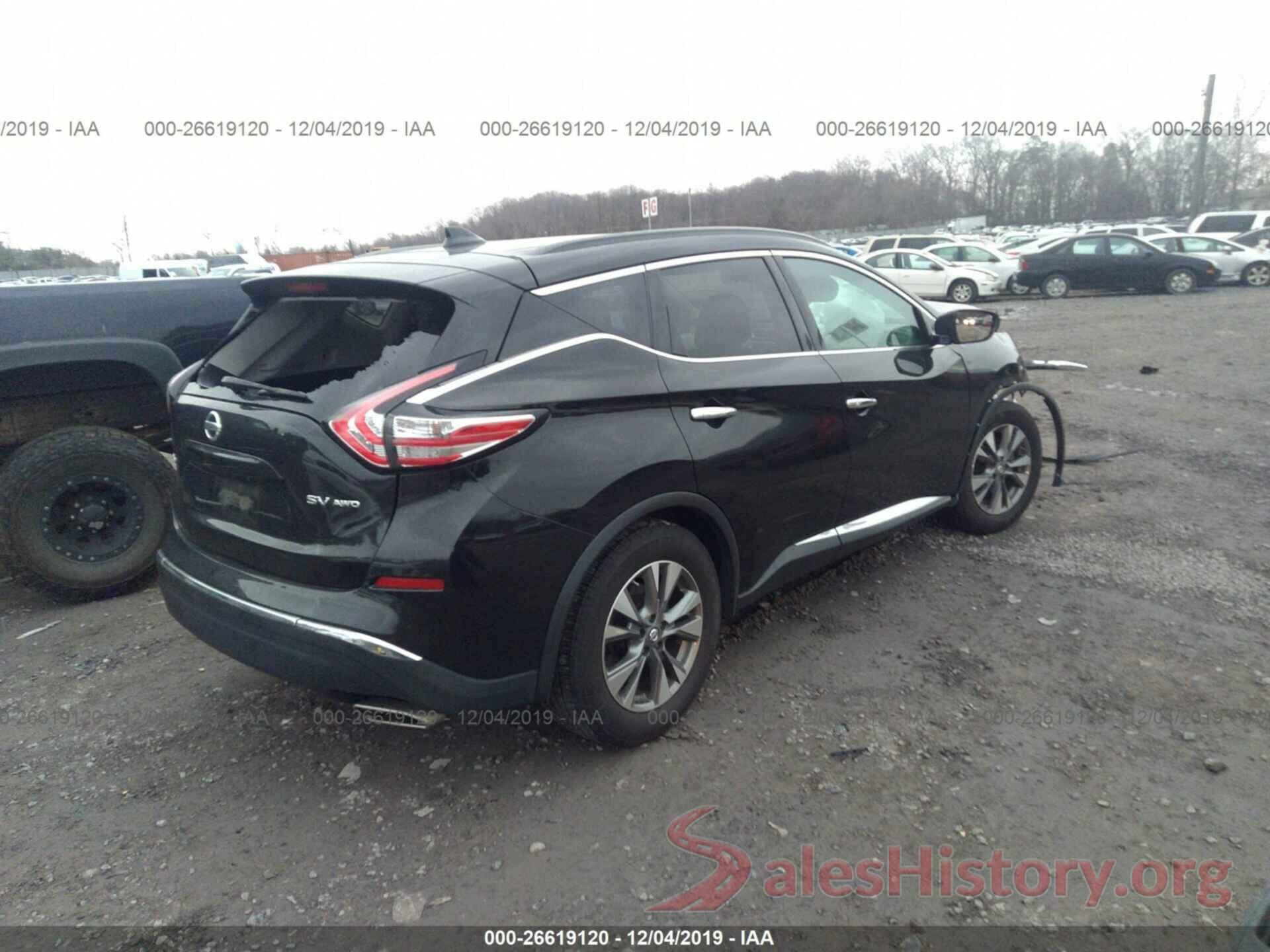 5N1AZ2MH2HN105882 2017 NISSAN MURANO