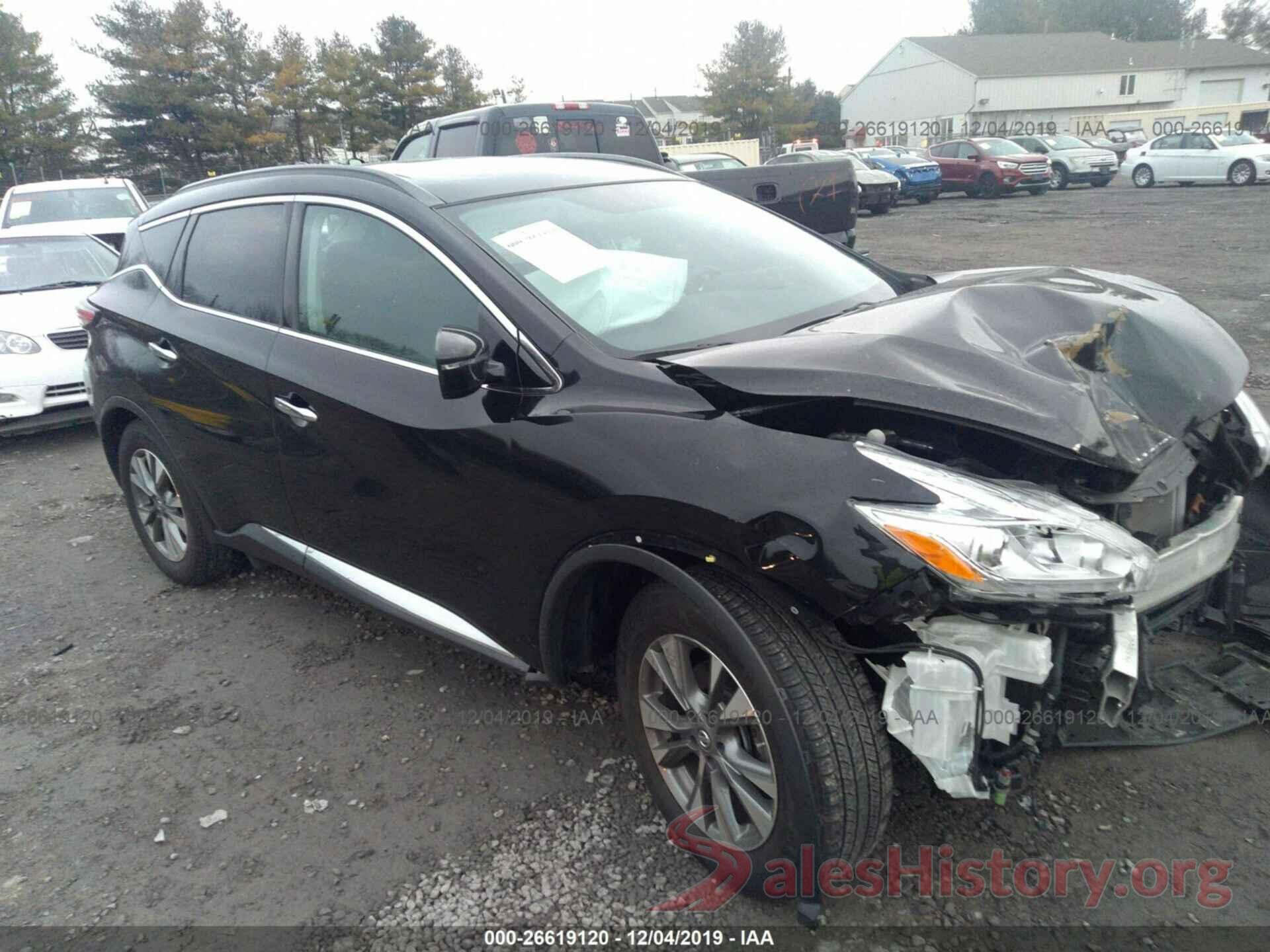 5N1AZ2MH2HN105882 2017 NISSAN MURANO