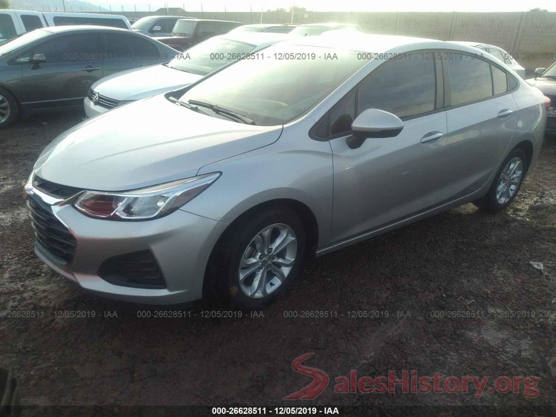 1G1BC5SM9K7129290 2019 CHEVROLET CRUZE