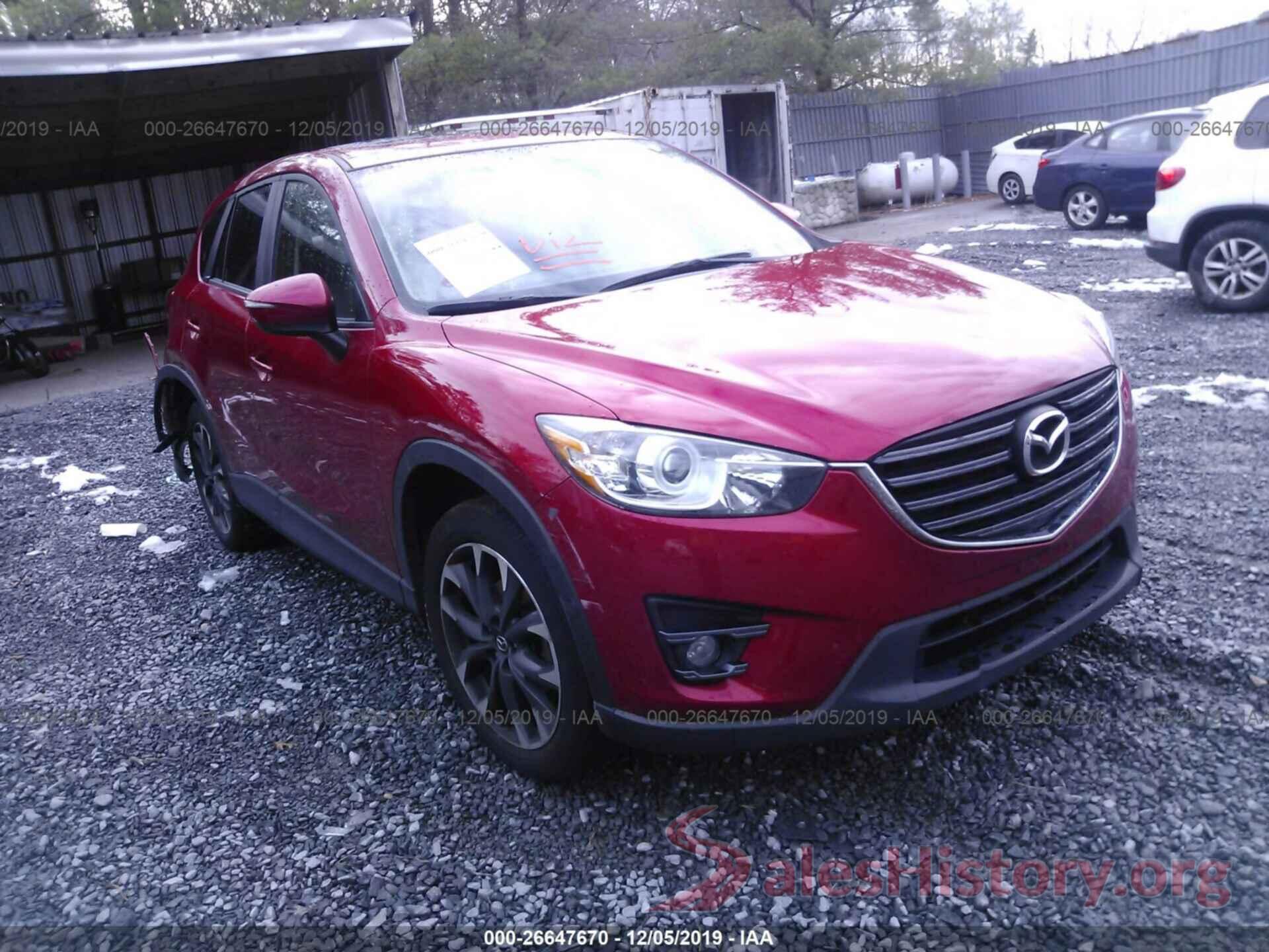 JA4AD3A31JZ050299 2016 MAZDA CX-5