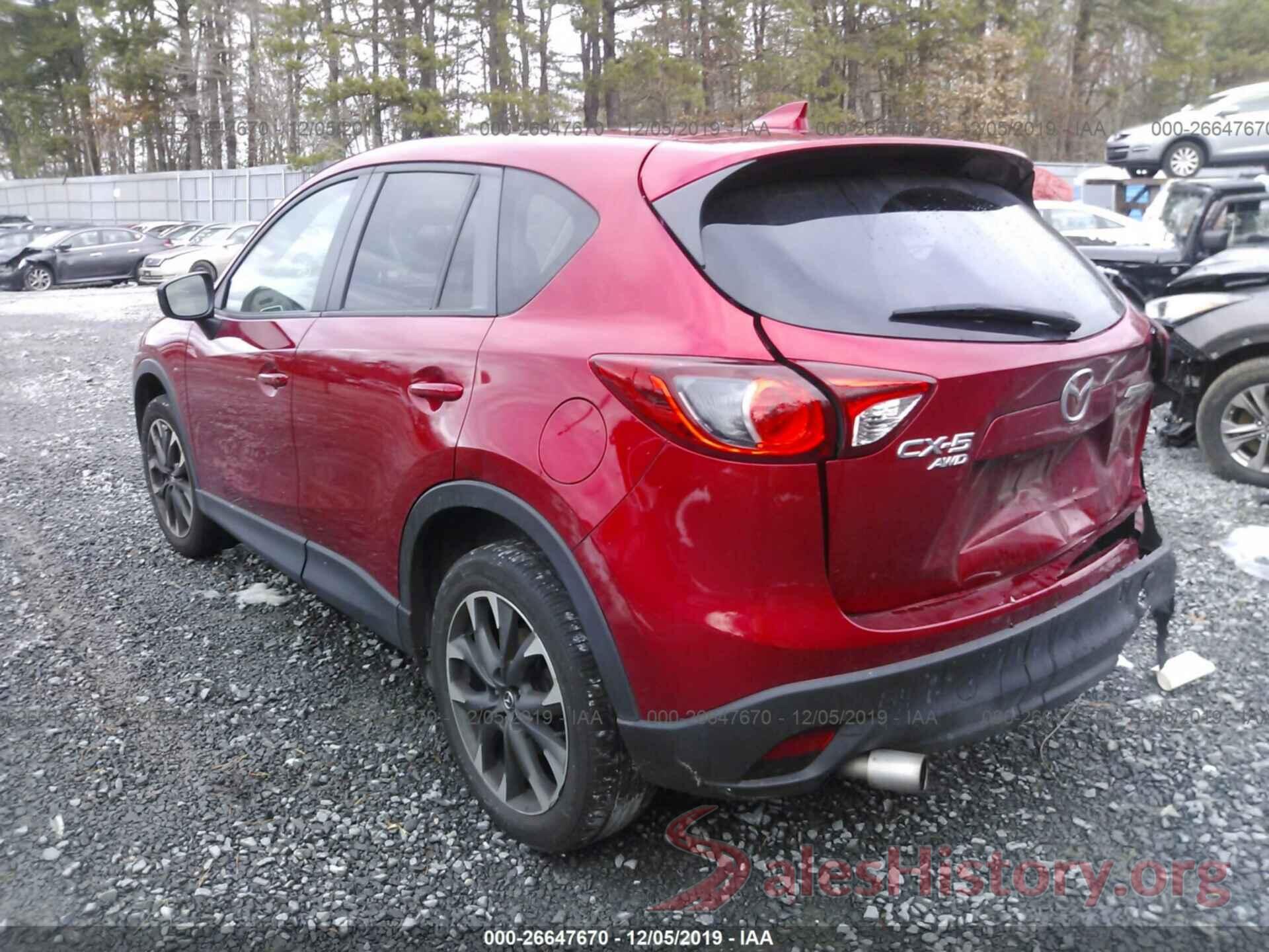 JA4AD3A31JZ050299 2016 MAZDA CX-5