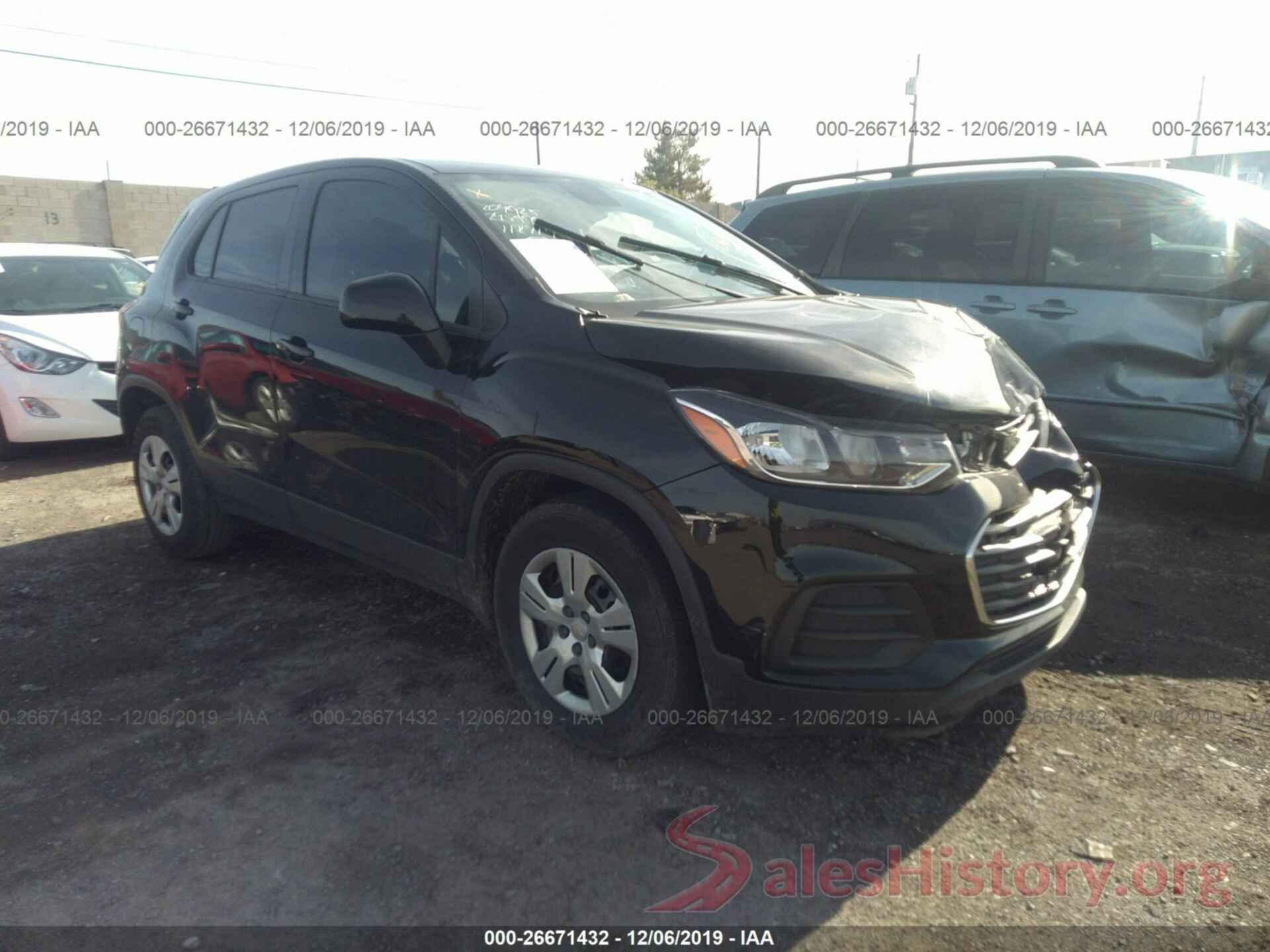 3GNCJKSB1JL164809 2018 CHEVROLET TRAX