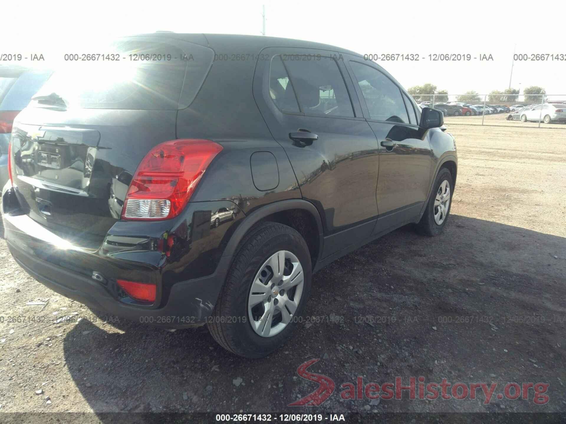 3GNCJKSB1JL164809 2018 CHEVROLET TRAX