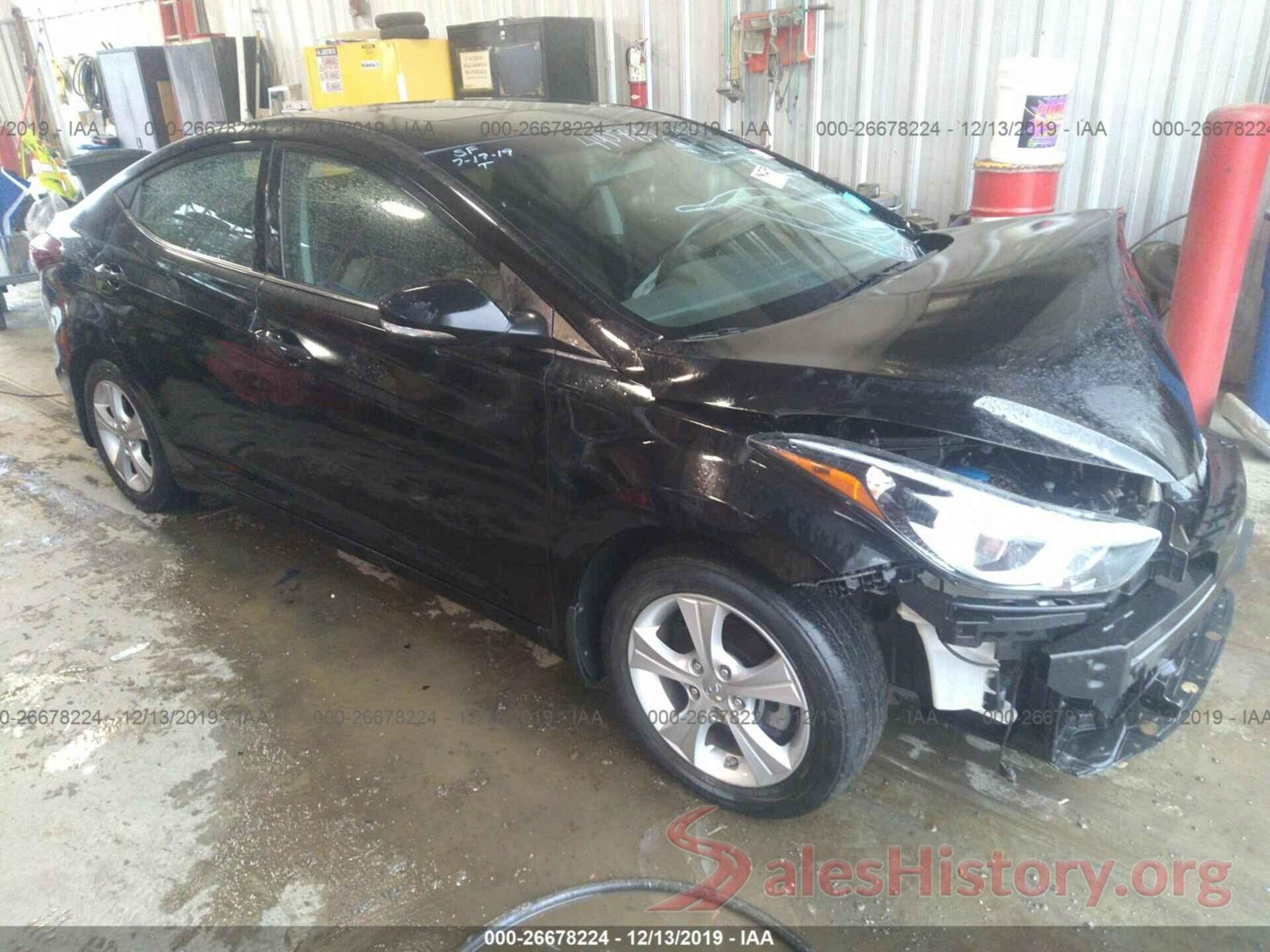 KMHDH4AE7GU490768 2016 HYUNDAI ELANTRA