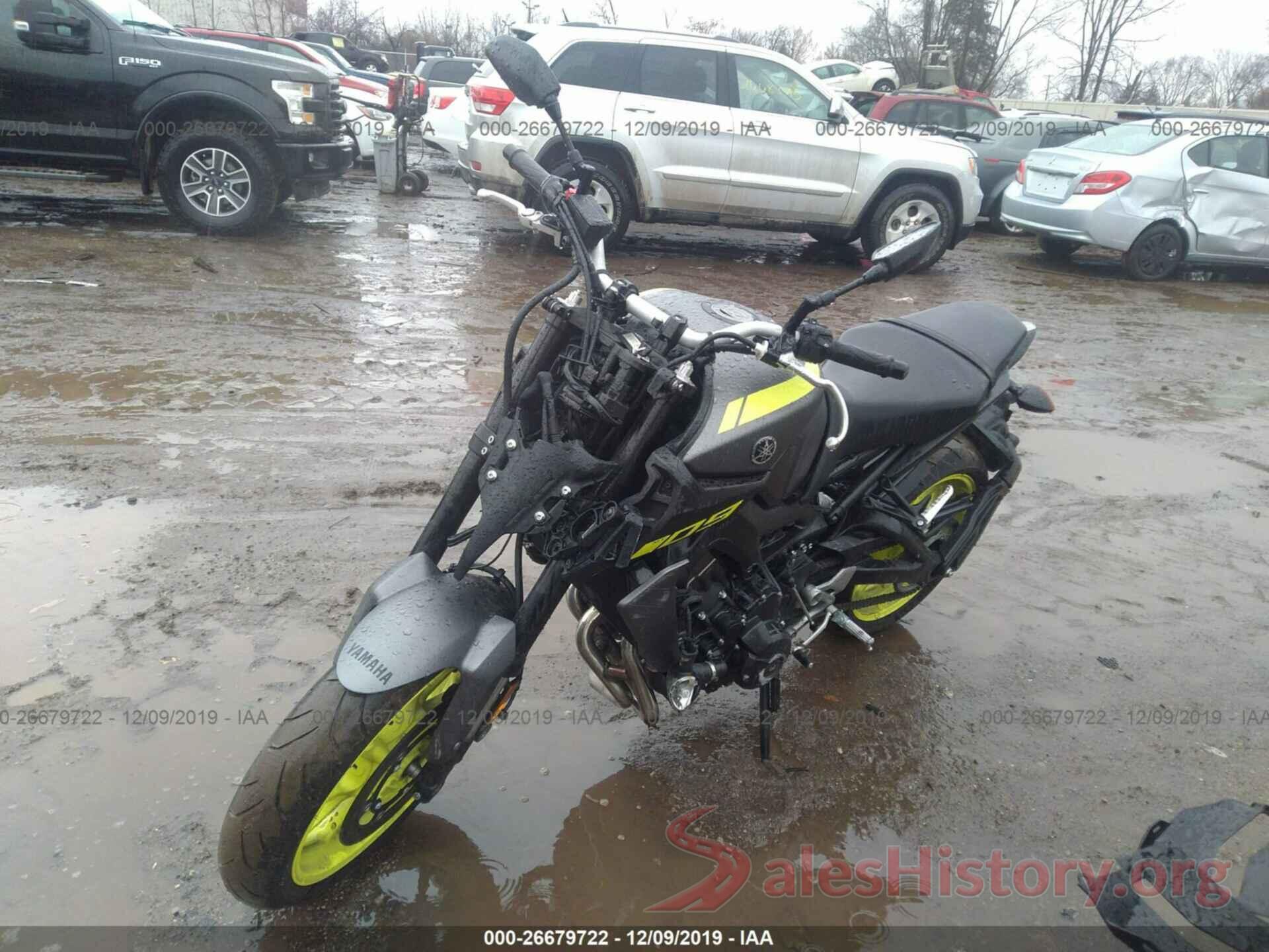 JYARN53E7JA002963 2018 YAMAHA MT09