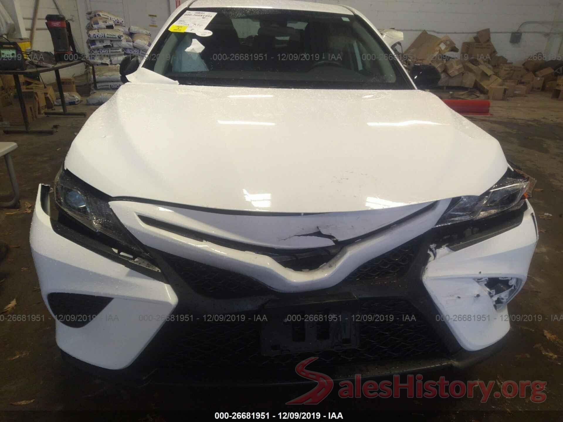 4T1B11HKXKU234025 2019 TOYOTA CAMRY