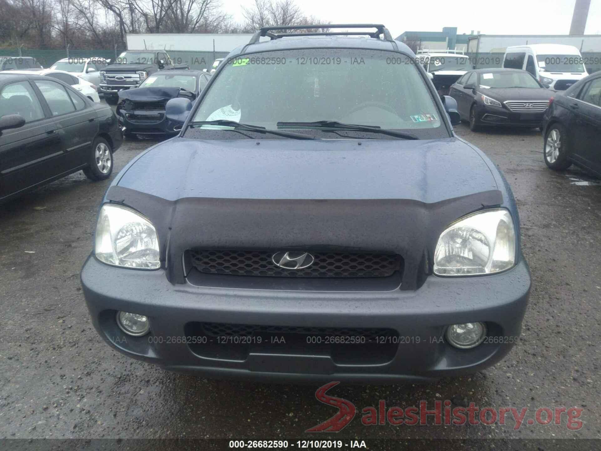 ML32F3FJ6KHF04121 2002 HYUNDAI SANTA FE