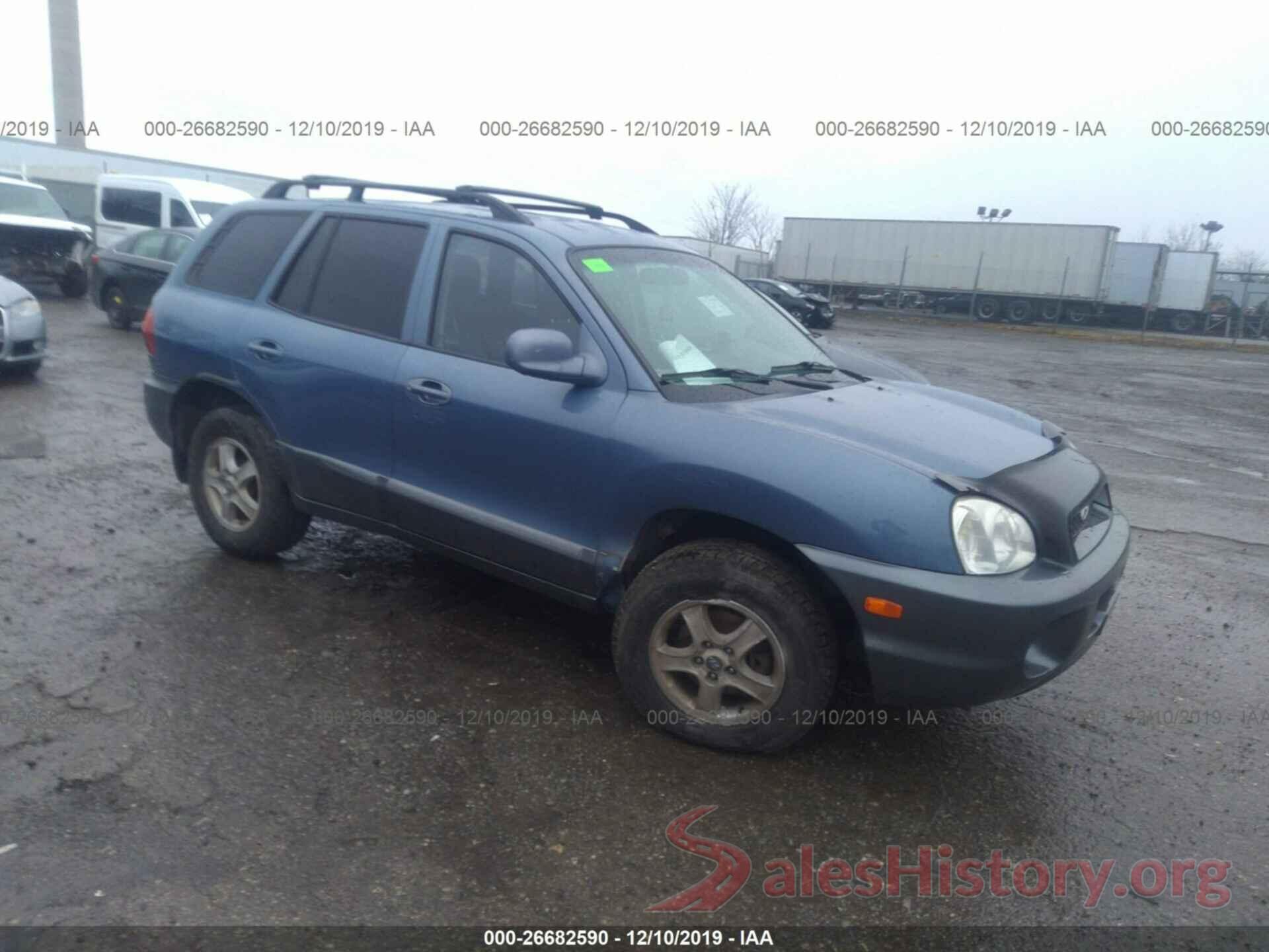 ML32F3FJ6KHF04121 2002 HYUNDAI SANTA FE