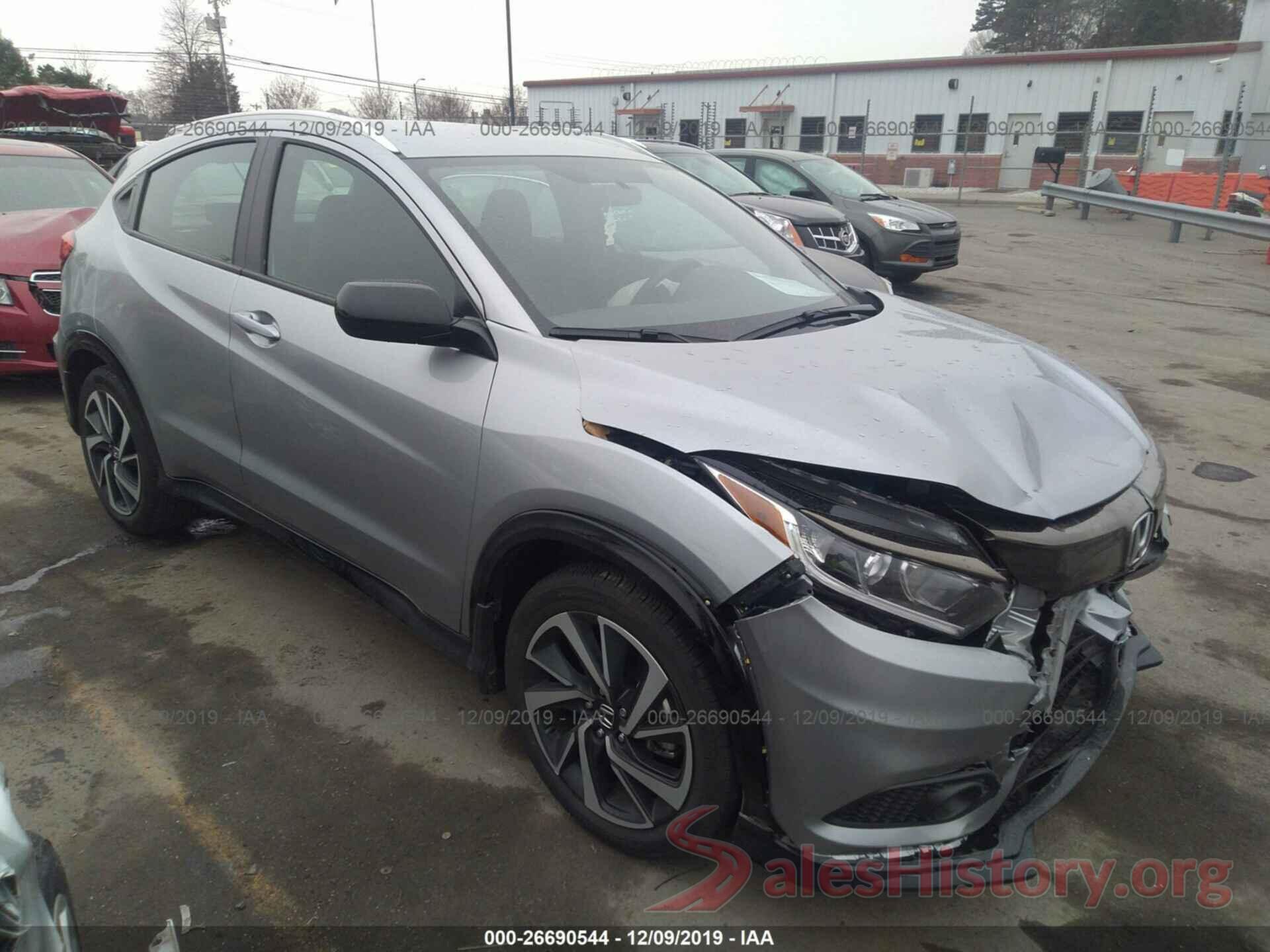 3CZRU5H14KG711411 2019 HONDA HR-V