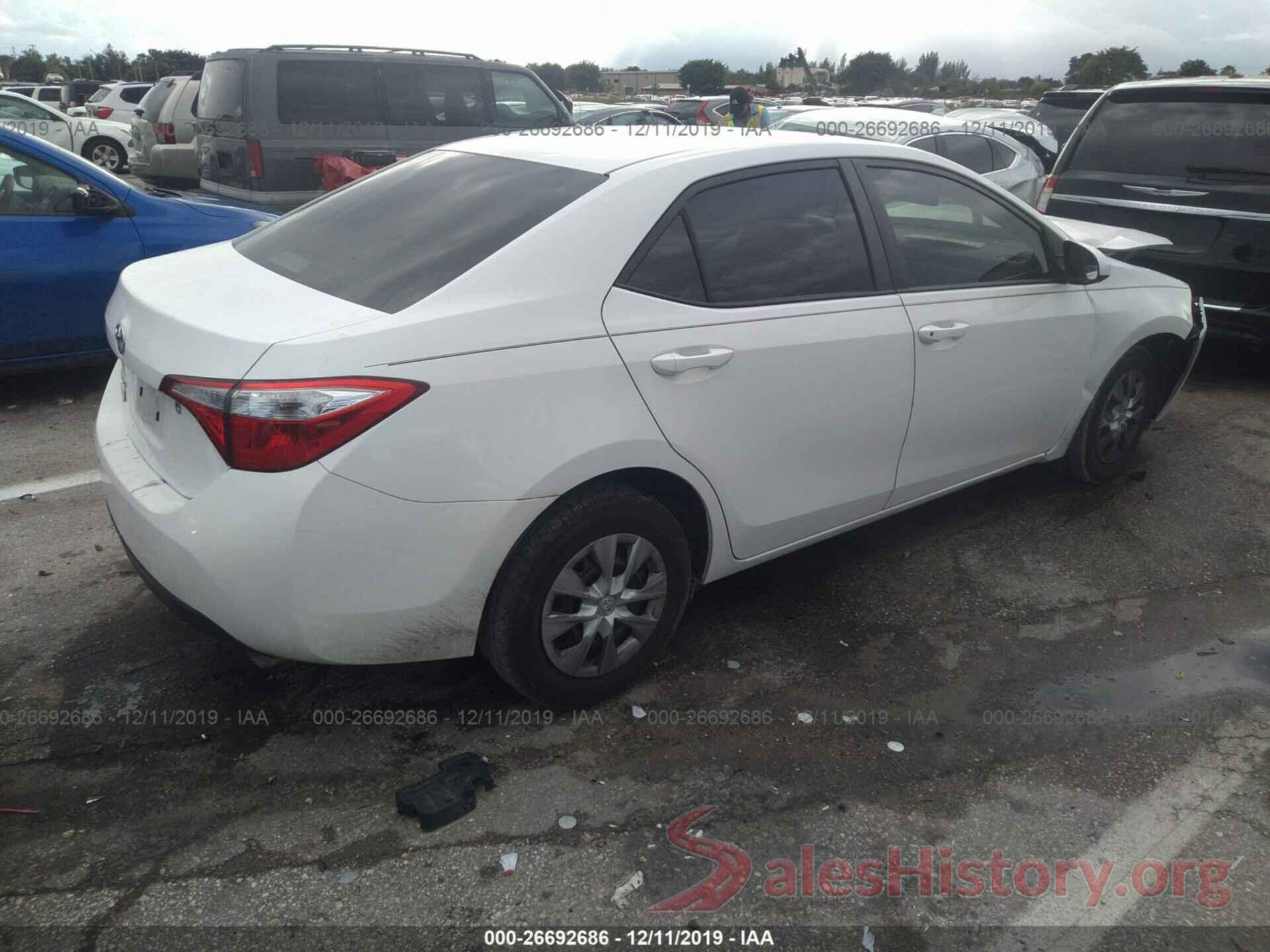 5YFBURHE2GP409926 2016 TOYOTA COROLLA