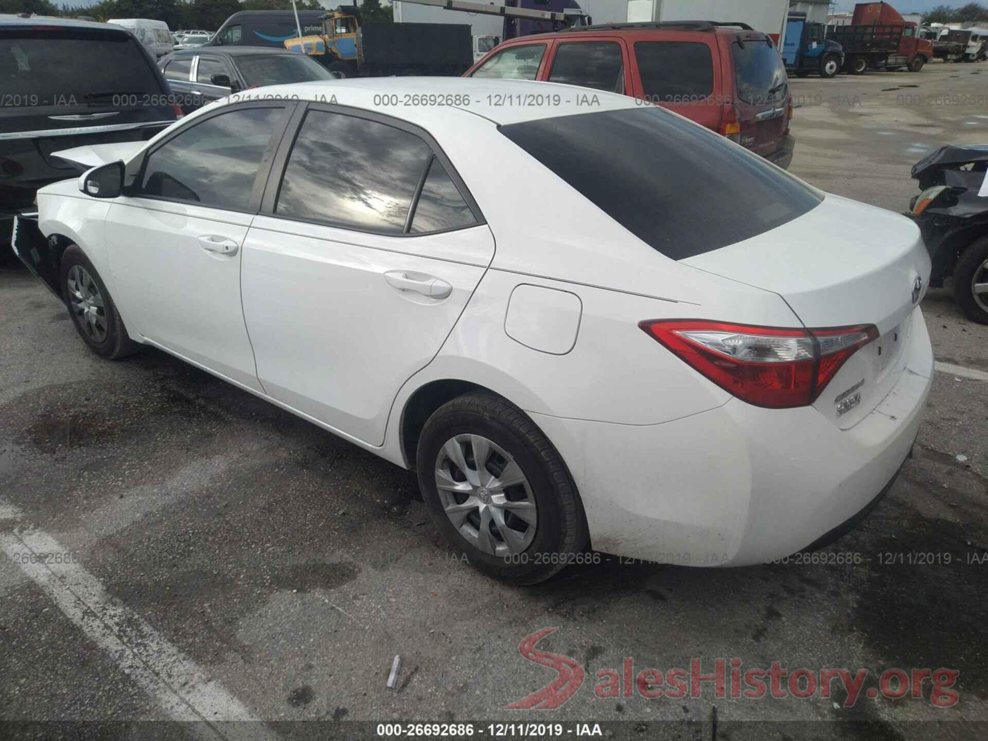 5YFBURHE2GP409926 2016 TOYOTA COROLLA