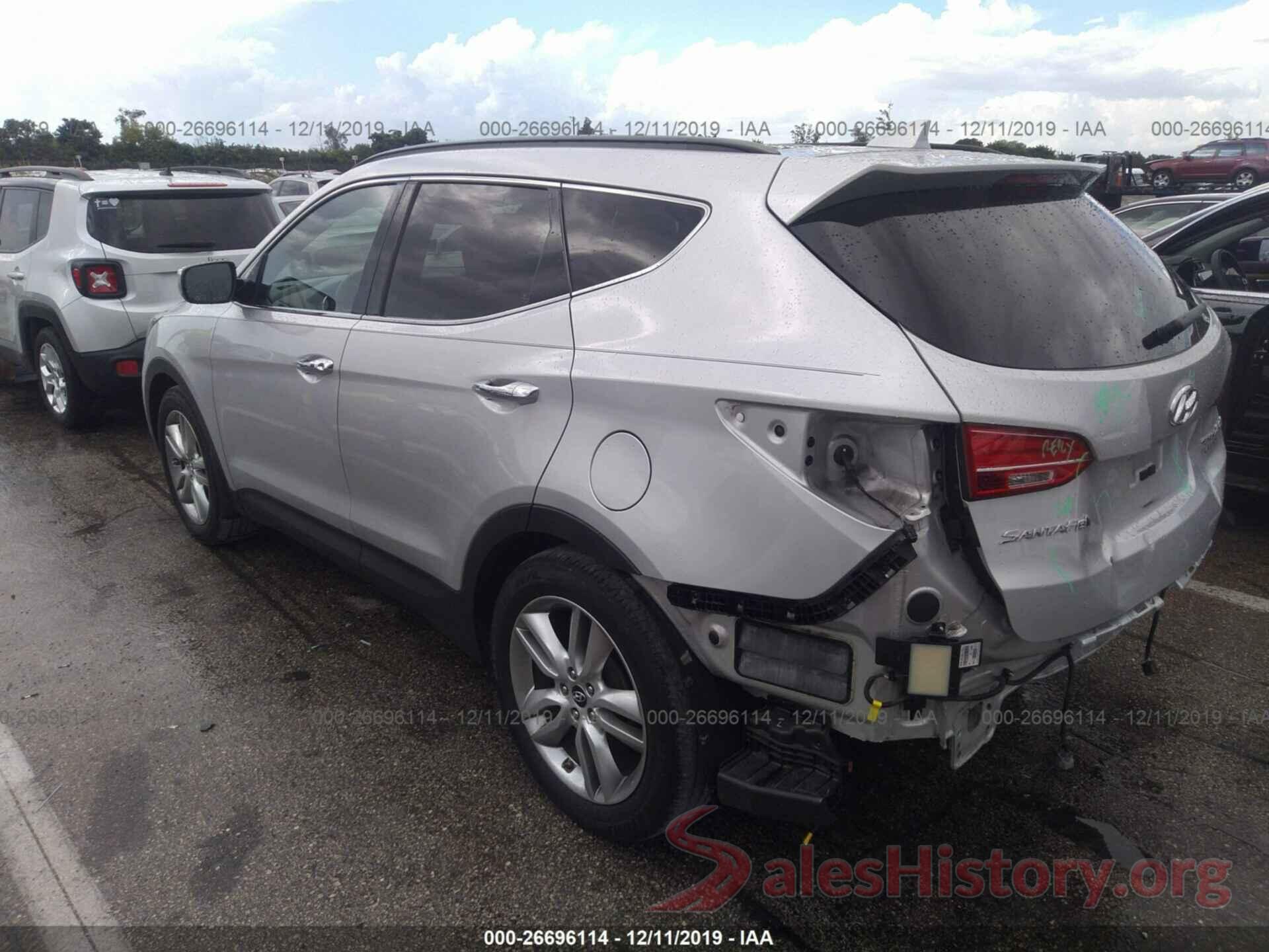 5XYZW3LA3EG178689 2014 HYUNDAI SANTA FE SPORT