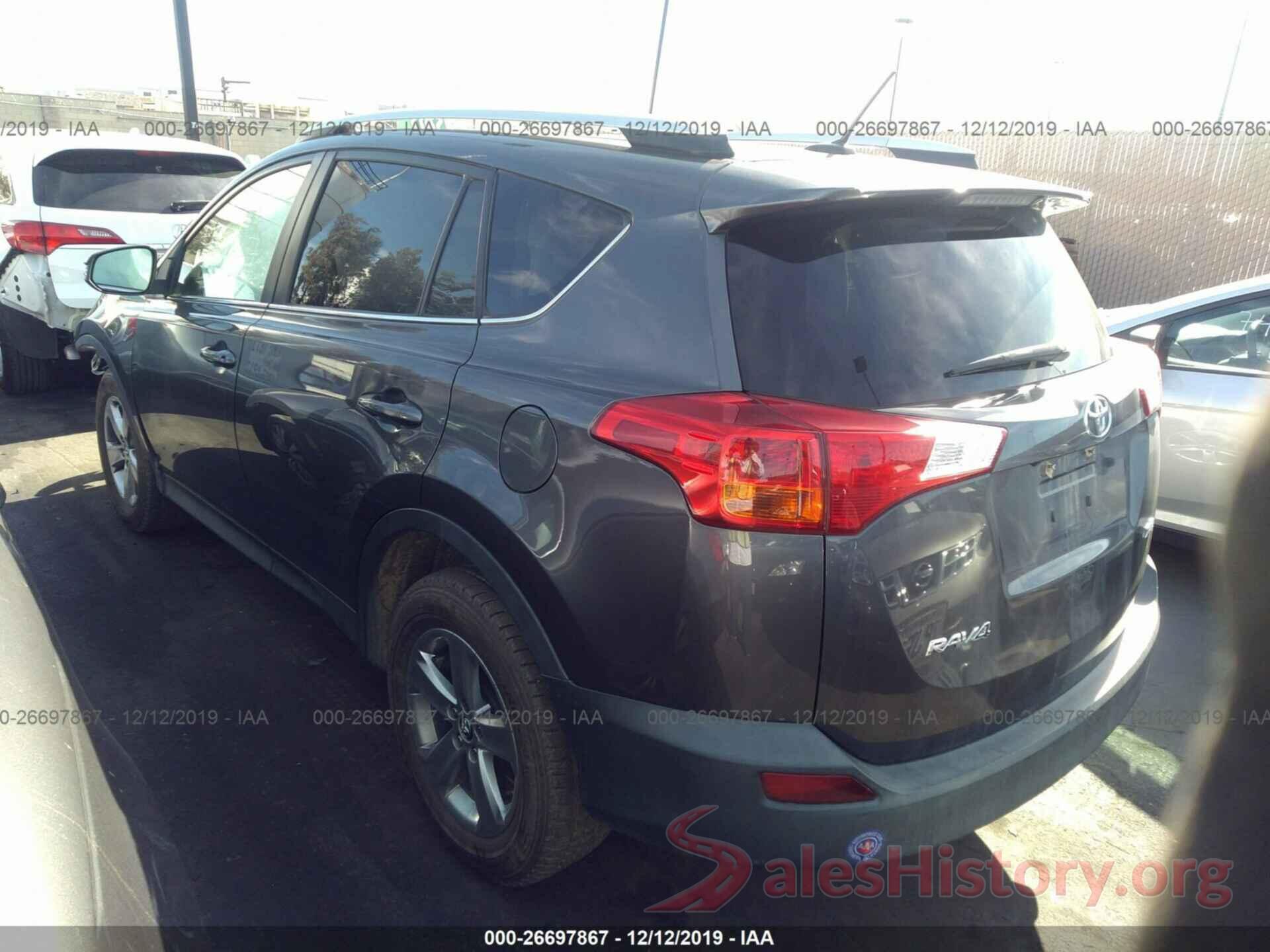 2T3WFREV2FW215210 2015 TOYOTA RAV4