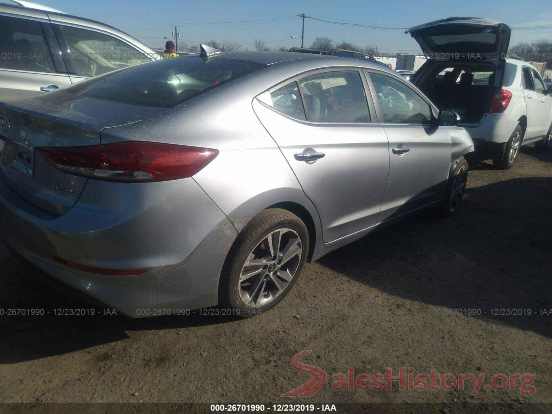 5NPD84LF2HH055954 2017 HYUNDAI ELANTRA