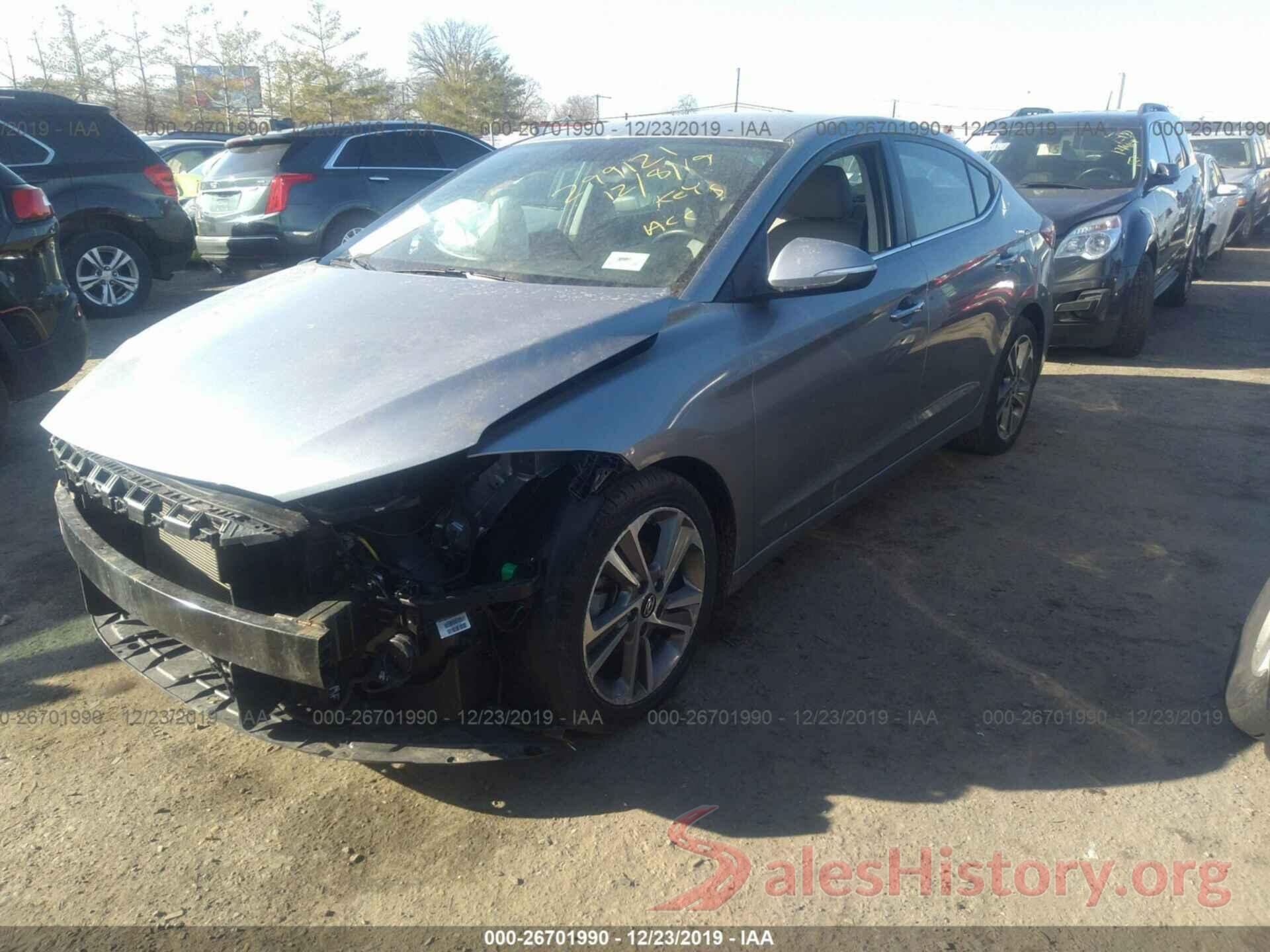 5NPD84LF2HH055954 2017 HYUNDAI ELANTRA