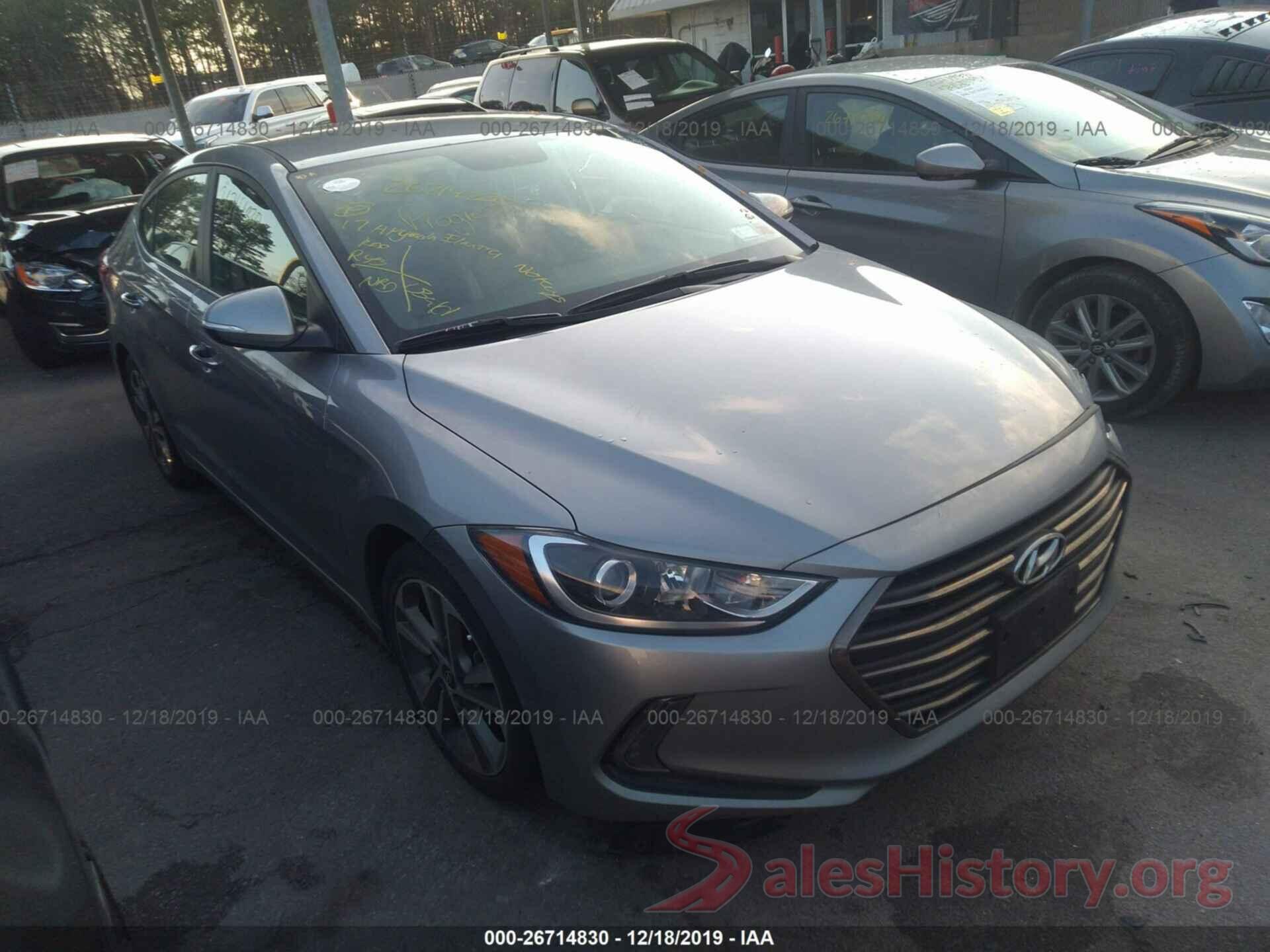 5NPD84LF3HH043263 2017 Hyundai Elantra