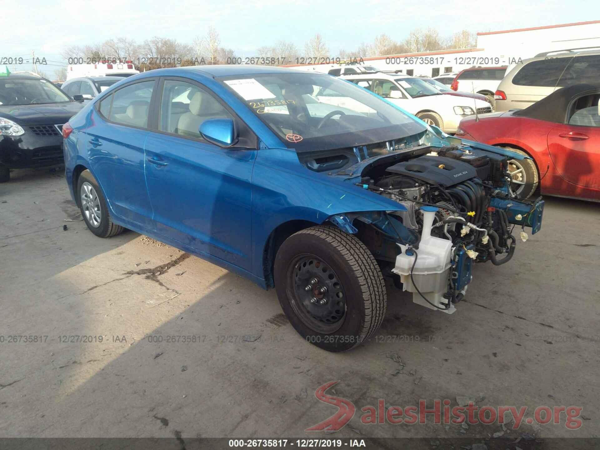 KMHD74LF0HU368621 2017 Hyundai Elantra