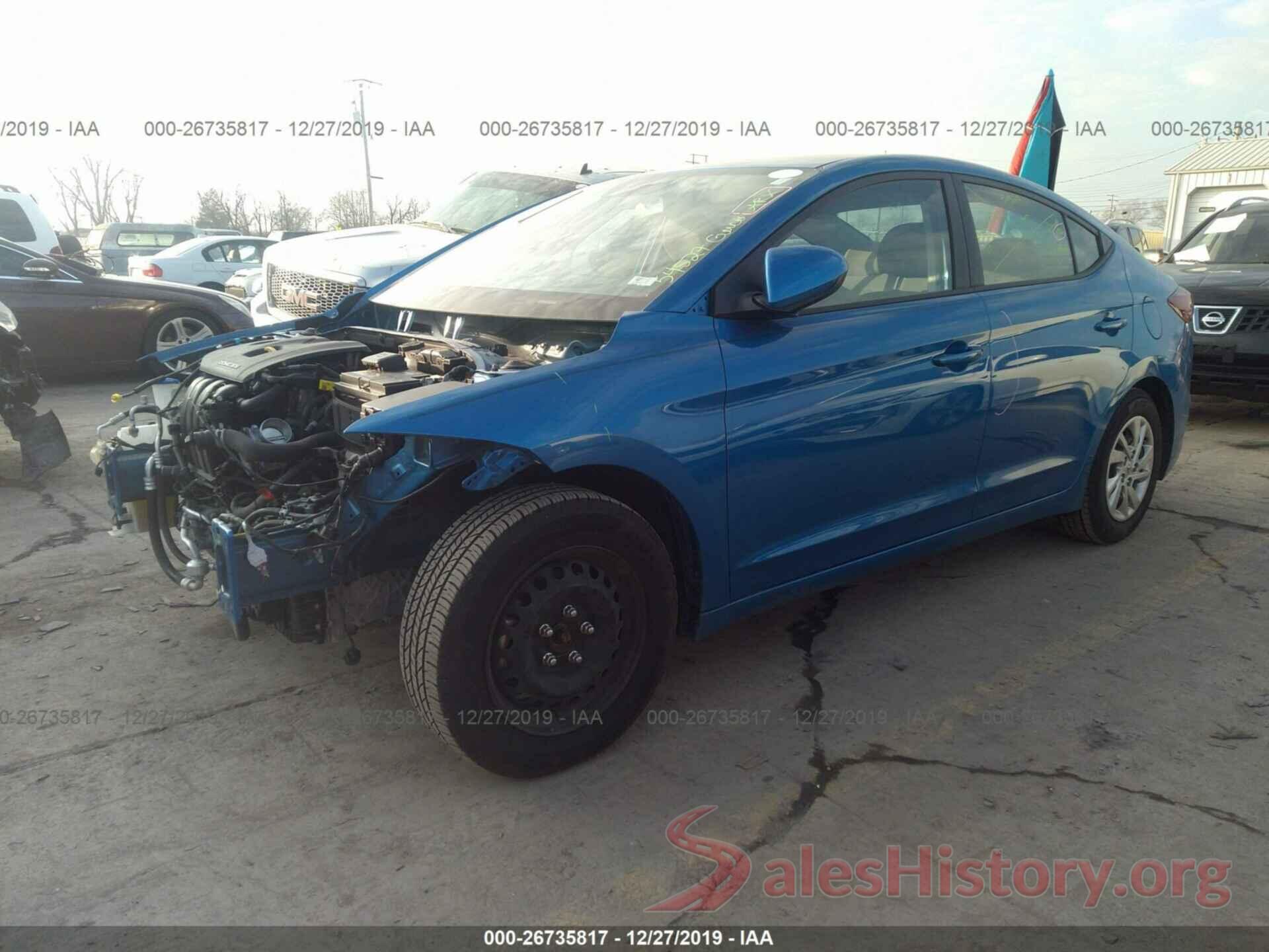 KMHD74LF0HU368621 2017 Hyundai Elantra