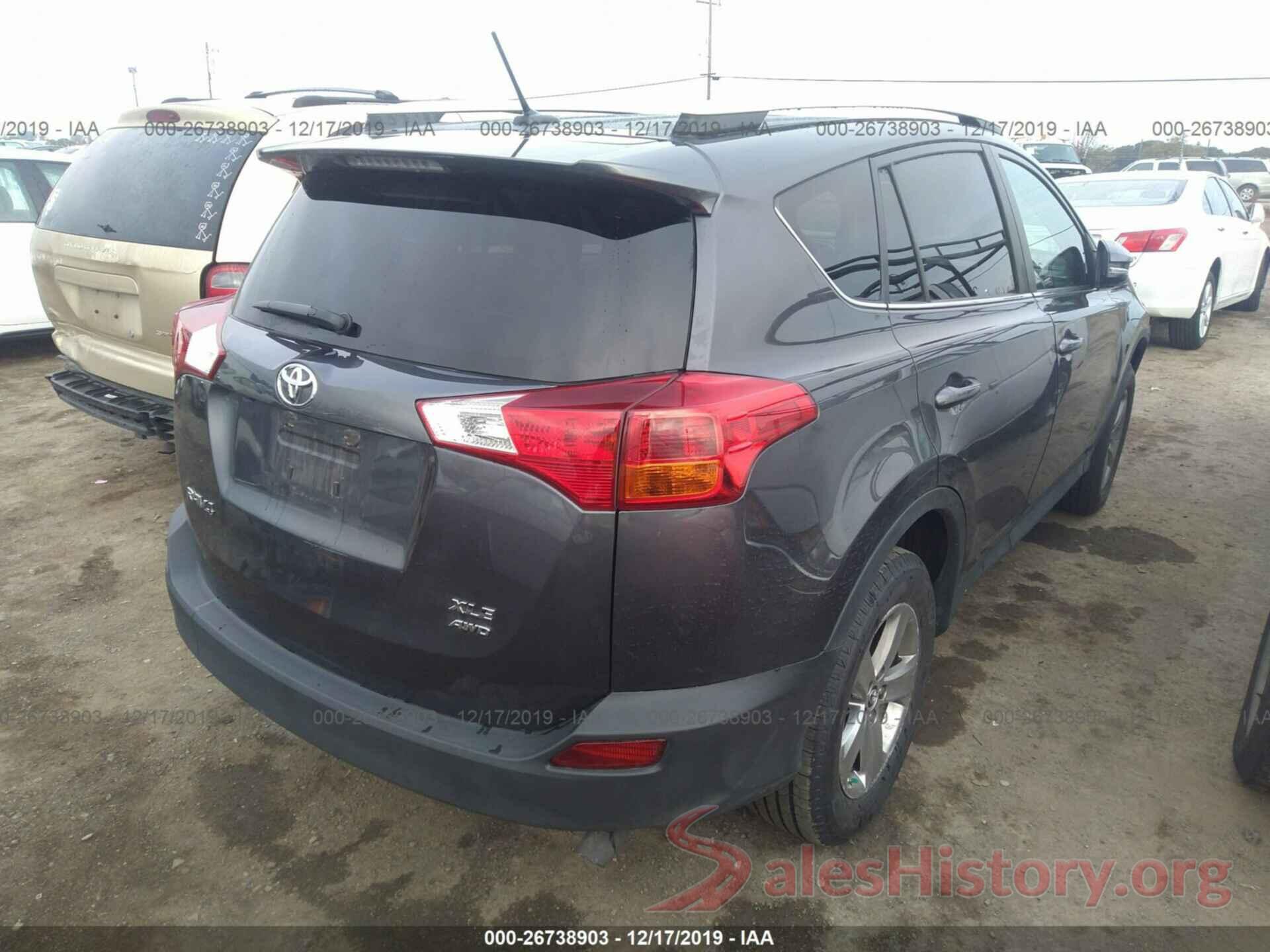 2T3RFREV2FW393650 2015 Toyota RAV4