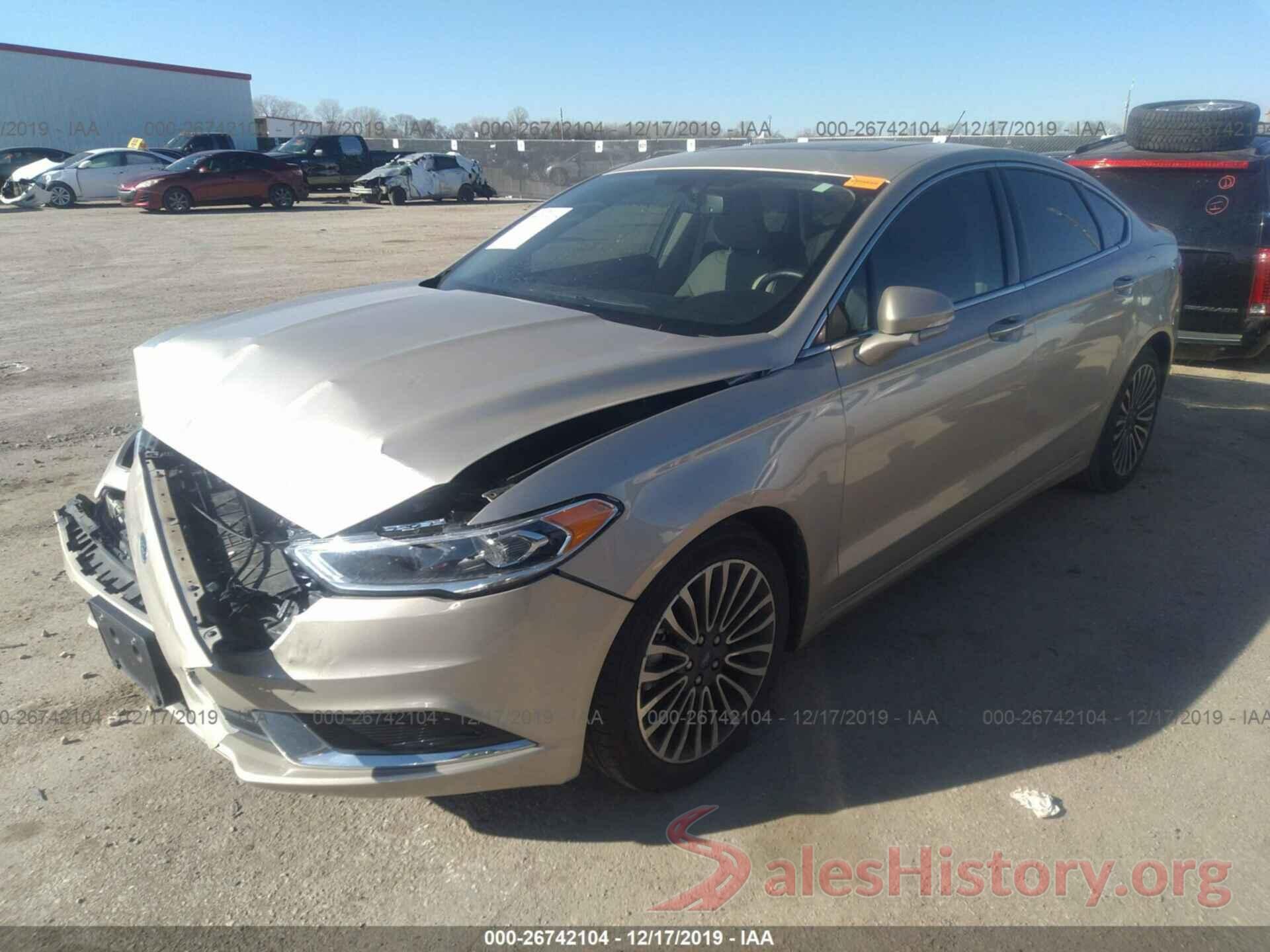 3FA6P0HDXJR231458 2018 FORD FUSION