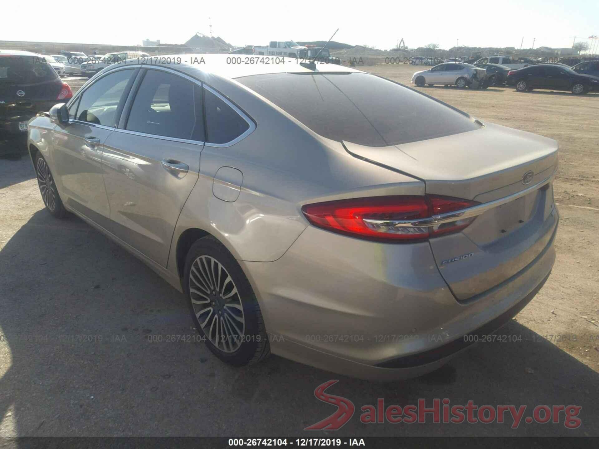 3FA6P0HDXJR231458 2018 FORD FUSION